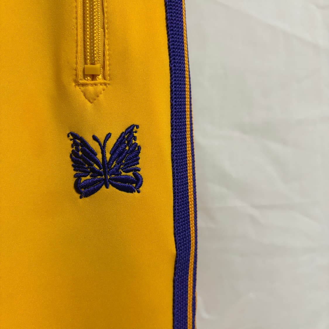 니들스 내로우핏 트랙팬츠 / 옐로우-퍼플, XL 상품이미지3