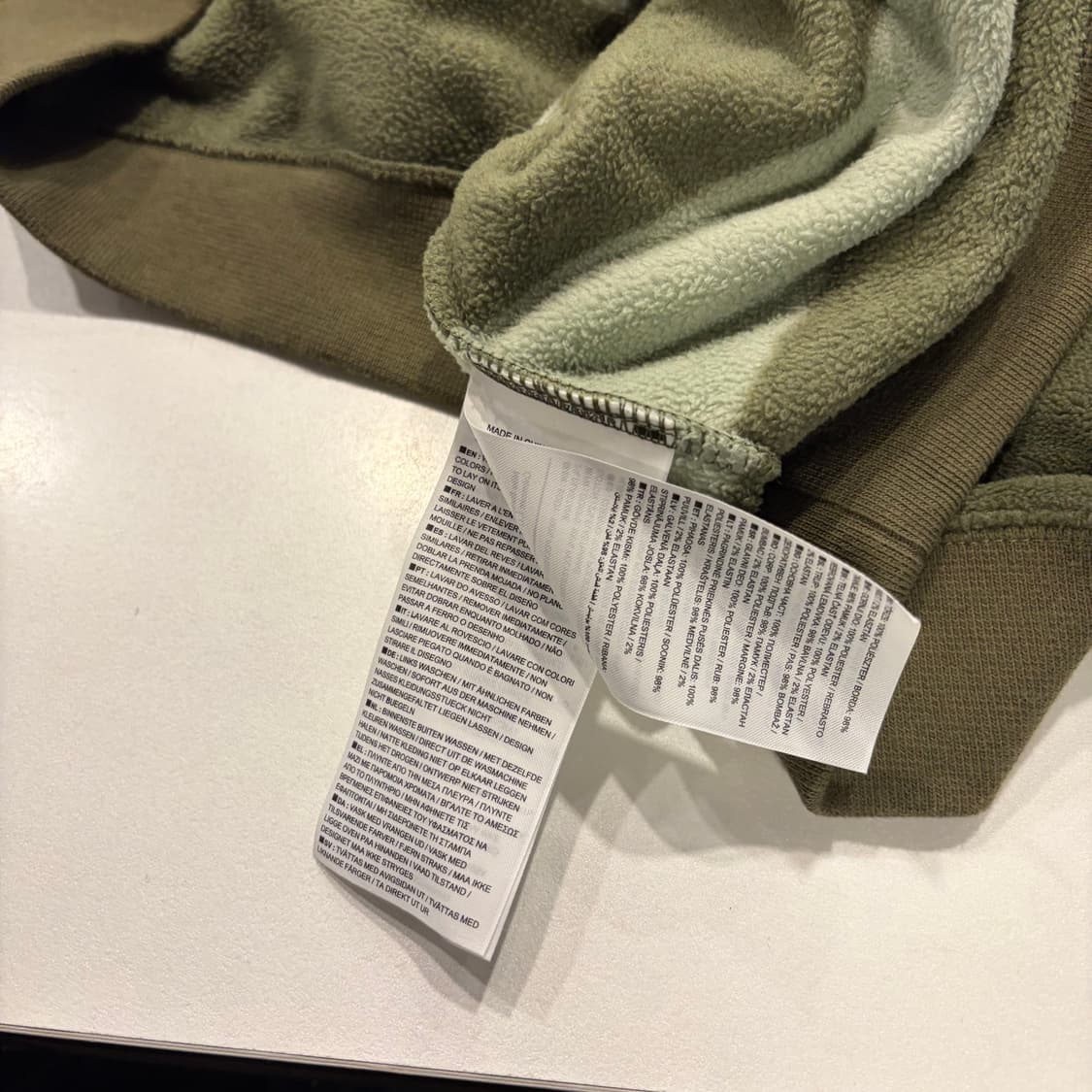 [XL] 나이키 SB 픽셀 카모 플리스 맨투맨 C987 상품이미지7