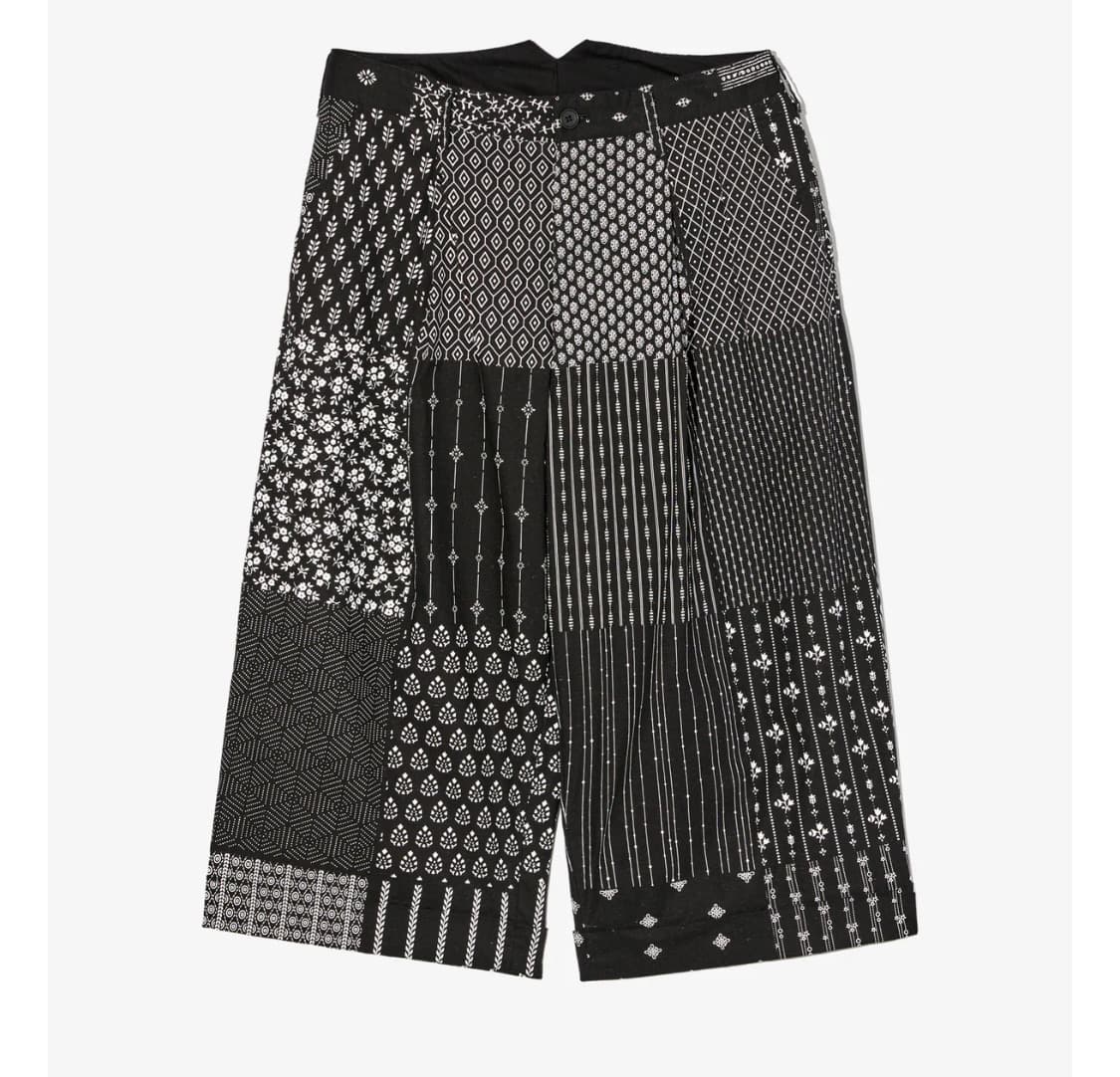 26ss 엔지니어드가먼츠 wp 3/4pants 패치워크 M 상품이미지1