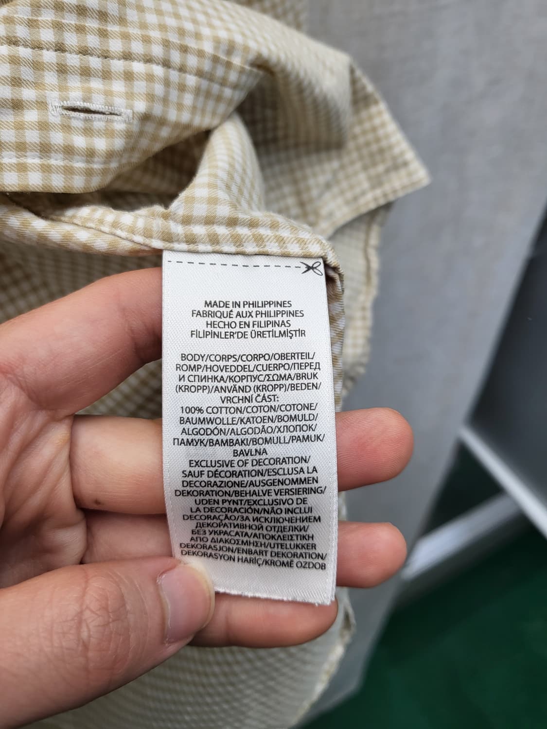 폴로 랄프로렌 체크 긴팔 셔츠 상품이미지4