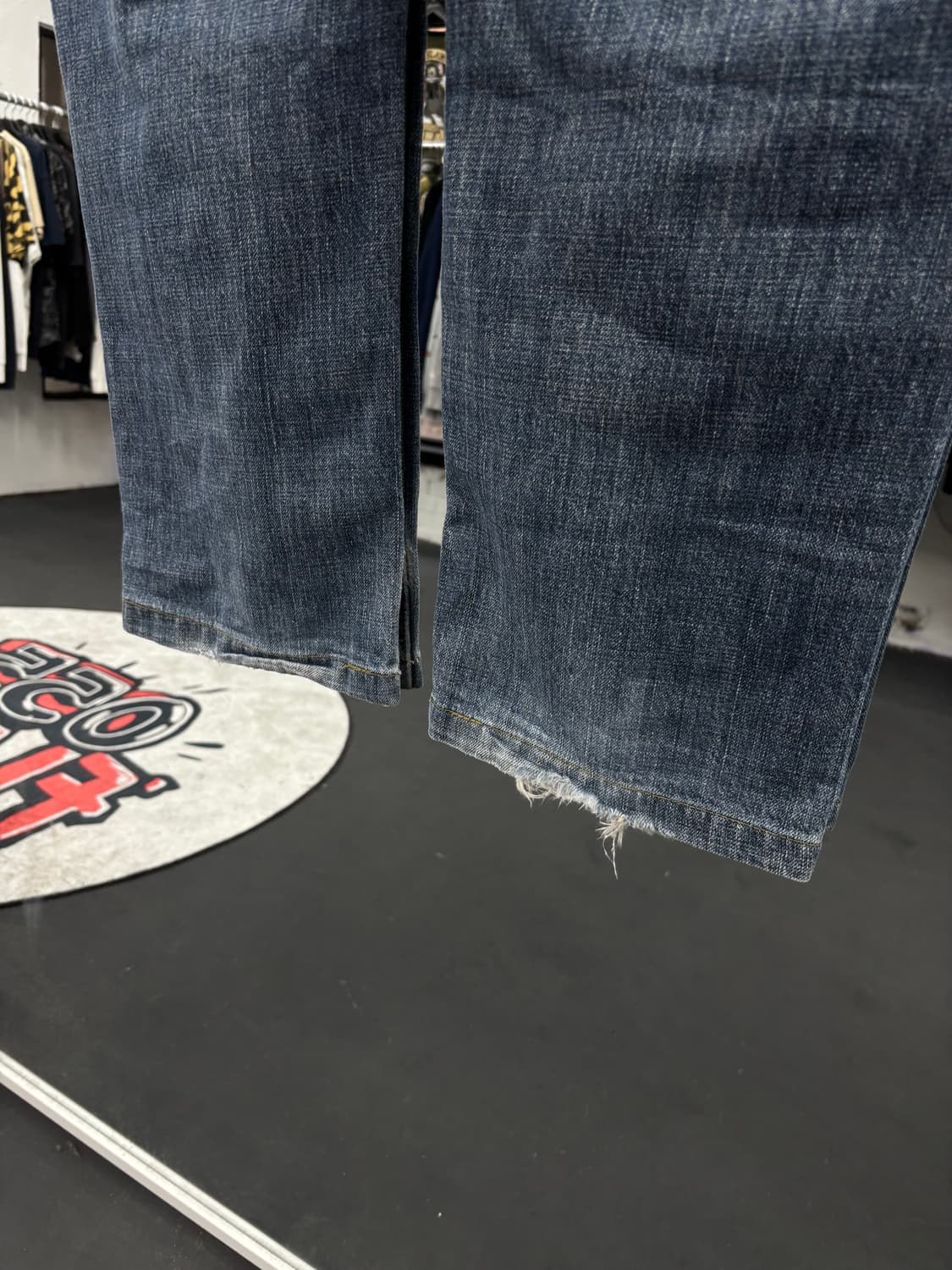 카라쿠리 타마시 오리엔탈 드래곤 데님팬츠 상품이미지7