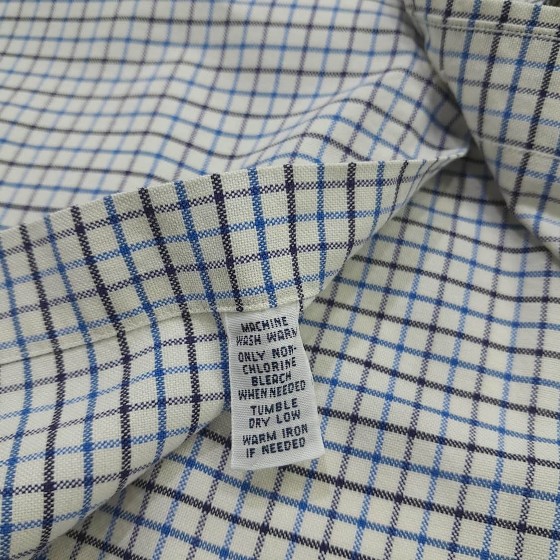 Co868 XL 폴로 랄프로렌 블루블랙 마이크로체크 긴팔 셔츠 남방 상품이미지6