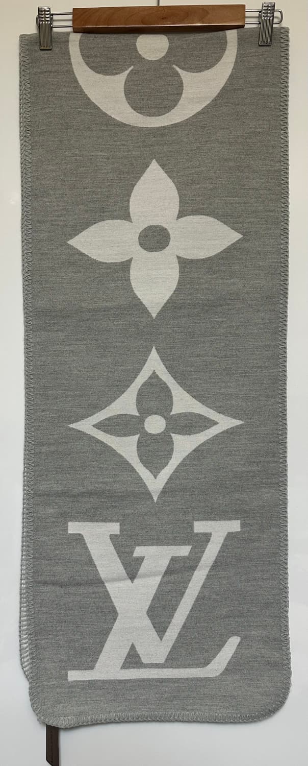 루이비통 LV 회색 울머플러 남여공용 상품이미지1