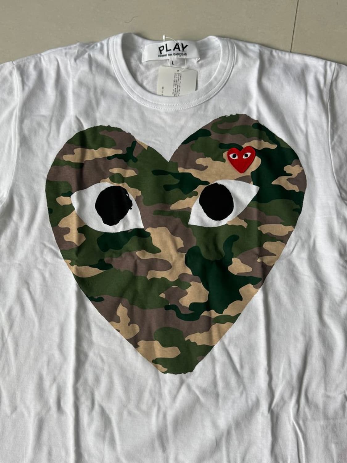 HEART LOGO TEE 빅 하트 로고 티셔츠 상품이미지5