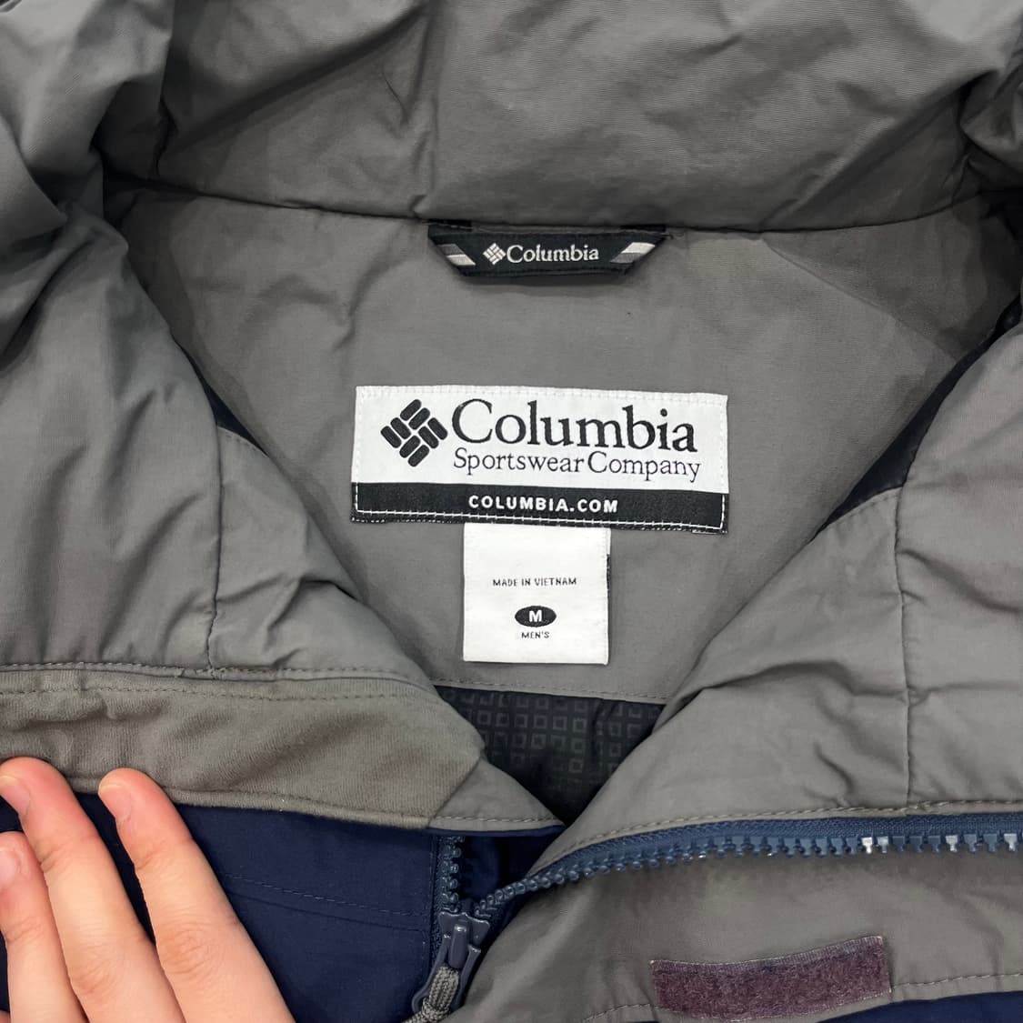 M 컬럼비아 바람막이 자켓 상품이미지5