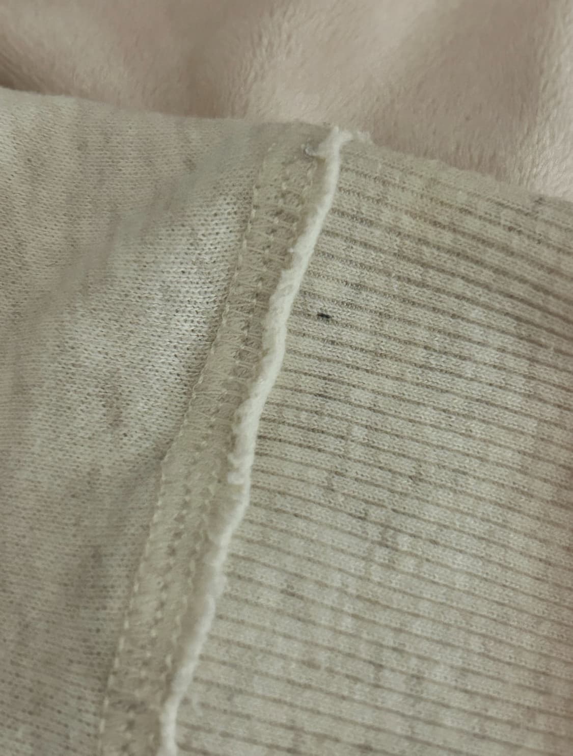 아베크롬비 양털 슬림핏 후드집업 오트밀 상품이미지2