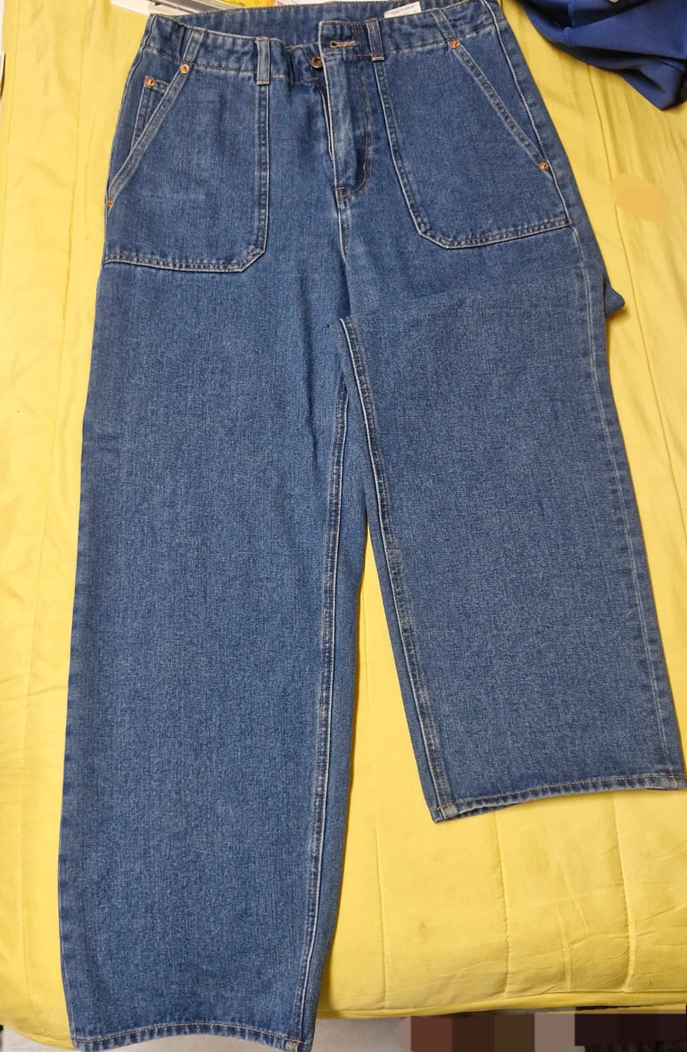 맥우드건 세미와이드핏 미디움인디고 데님팬츠 상품이미지2