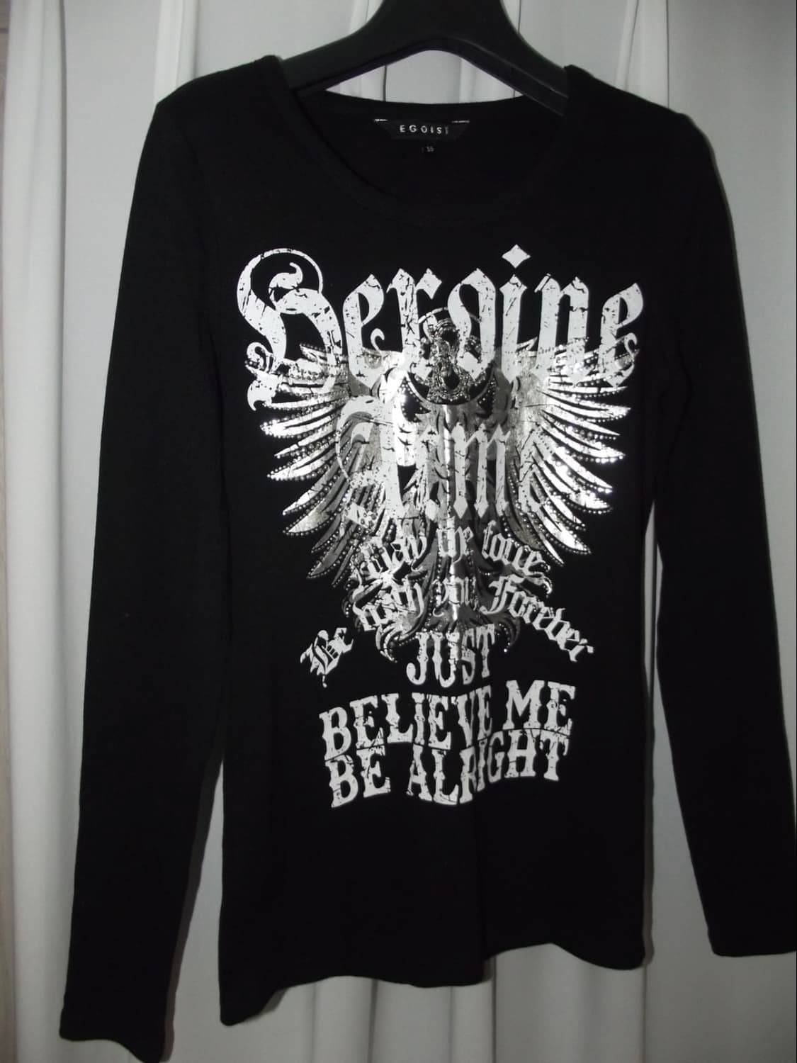 Egoist bk y2k T-shirt 상품이미지2