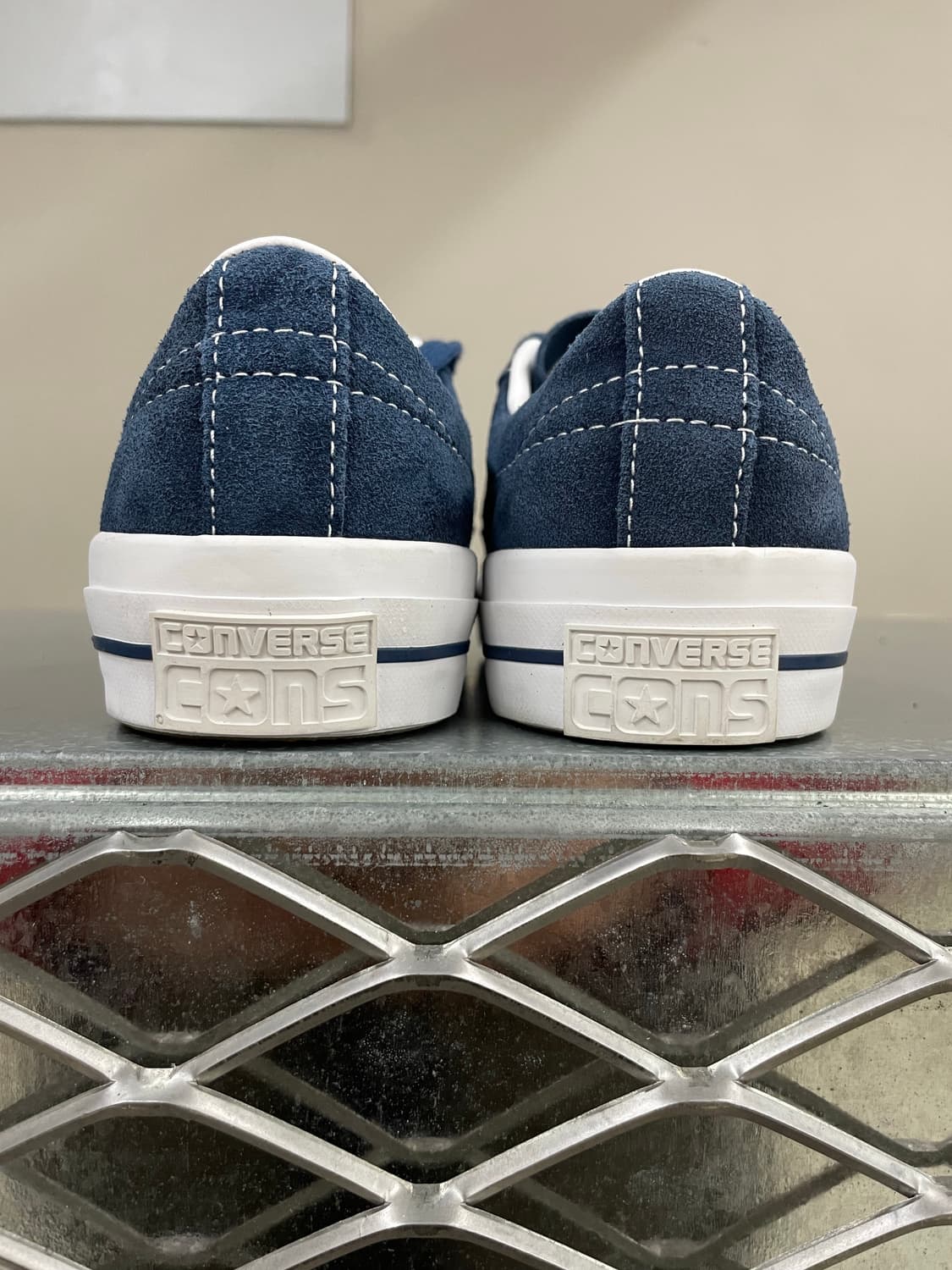 컨버스 원스타 스케이트 로우 네이비 화이트 230 (gr-4393) 상품이미지3