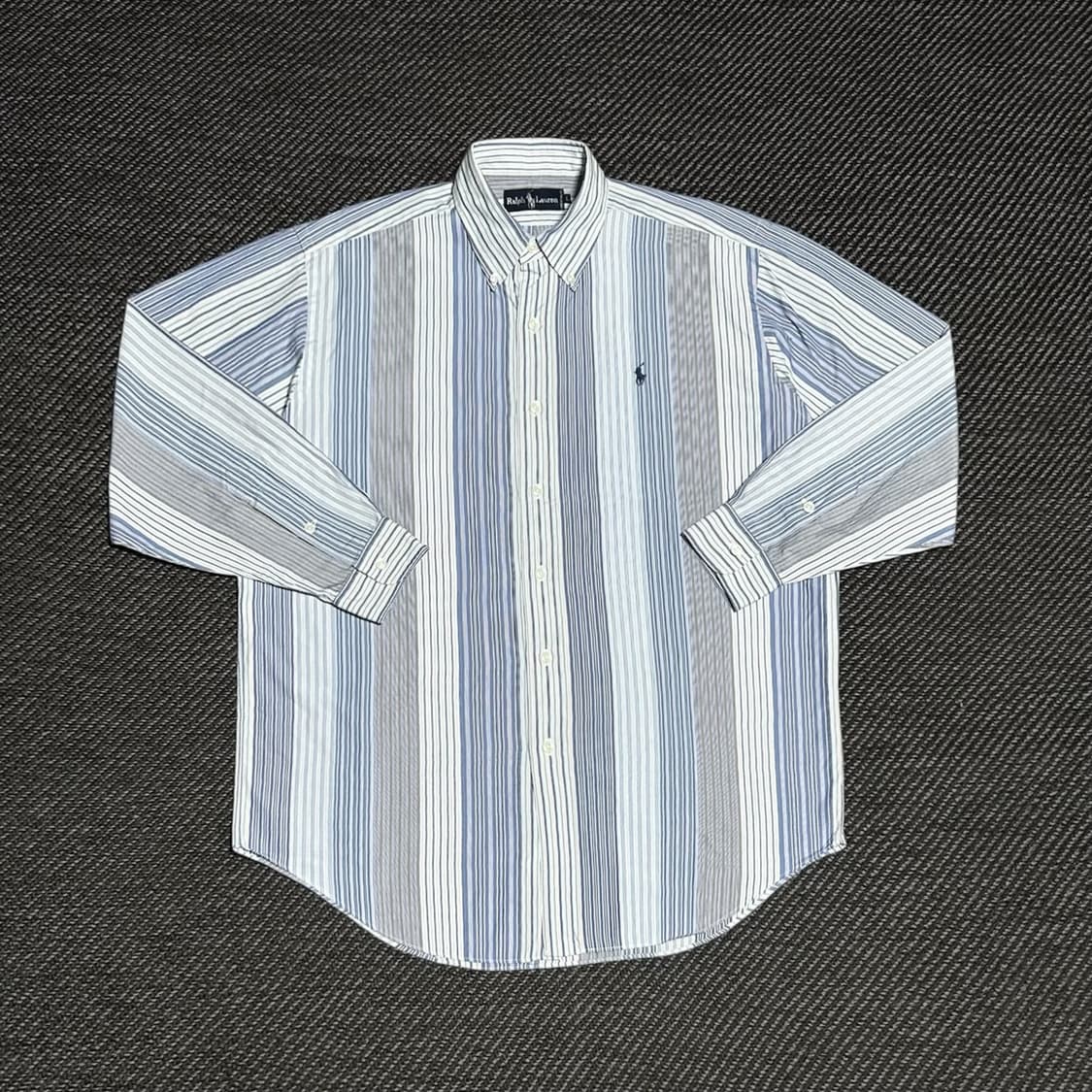 [L] Polo 폴로 랄프로렌 JPN 멀티 스트라이프 셔츠 상품이미지1