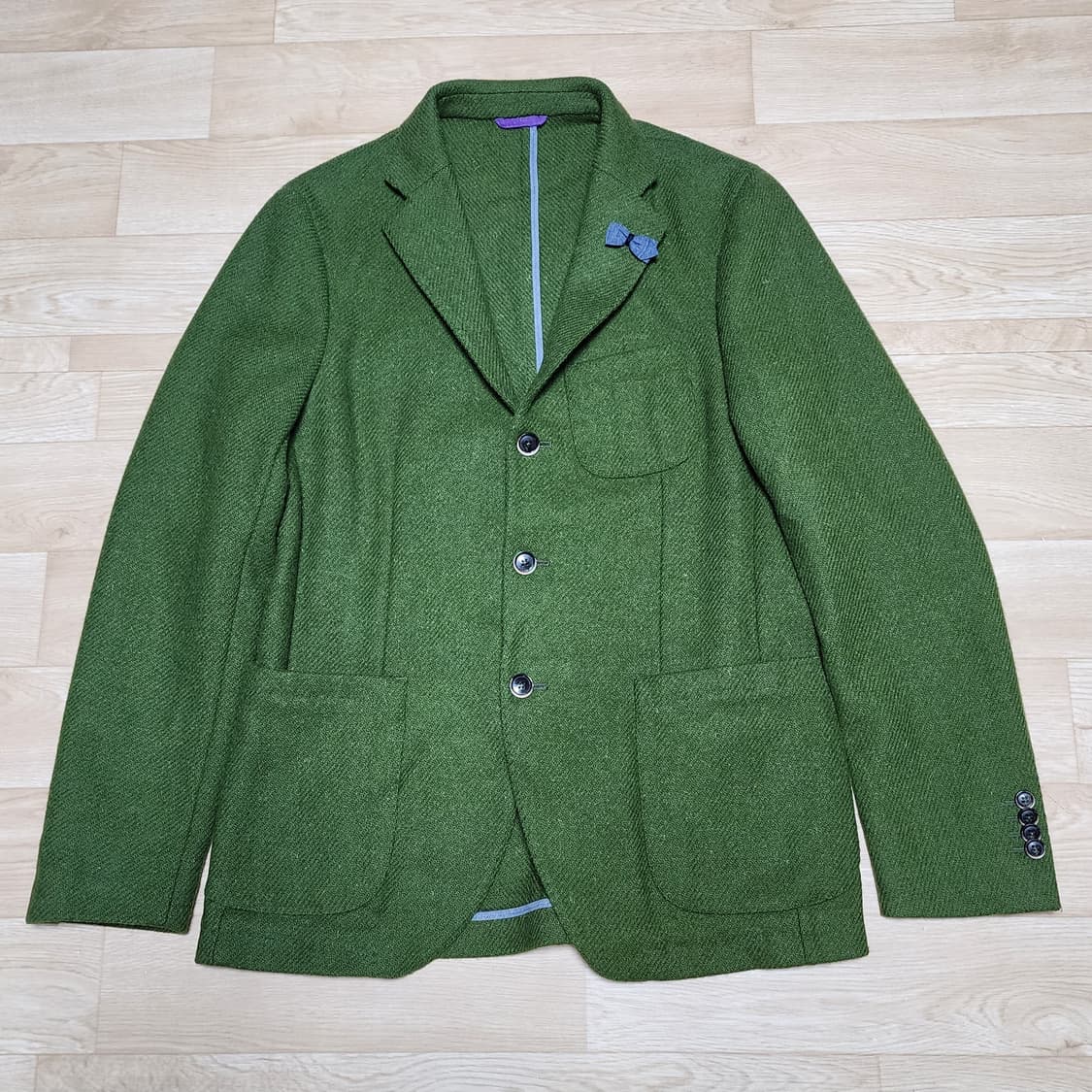 [50] 알테아 ALTEA / 해리스 트위드 울 자켓 그린 상품이미지1