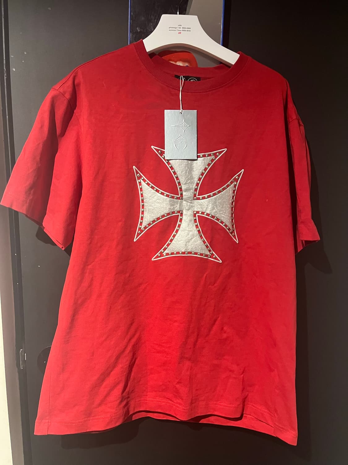 떠그클럽 초퍼 아이콘 티셔츠 레드 상품이미지4