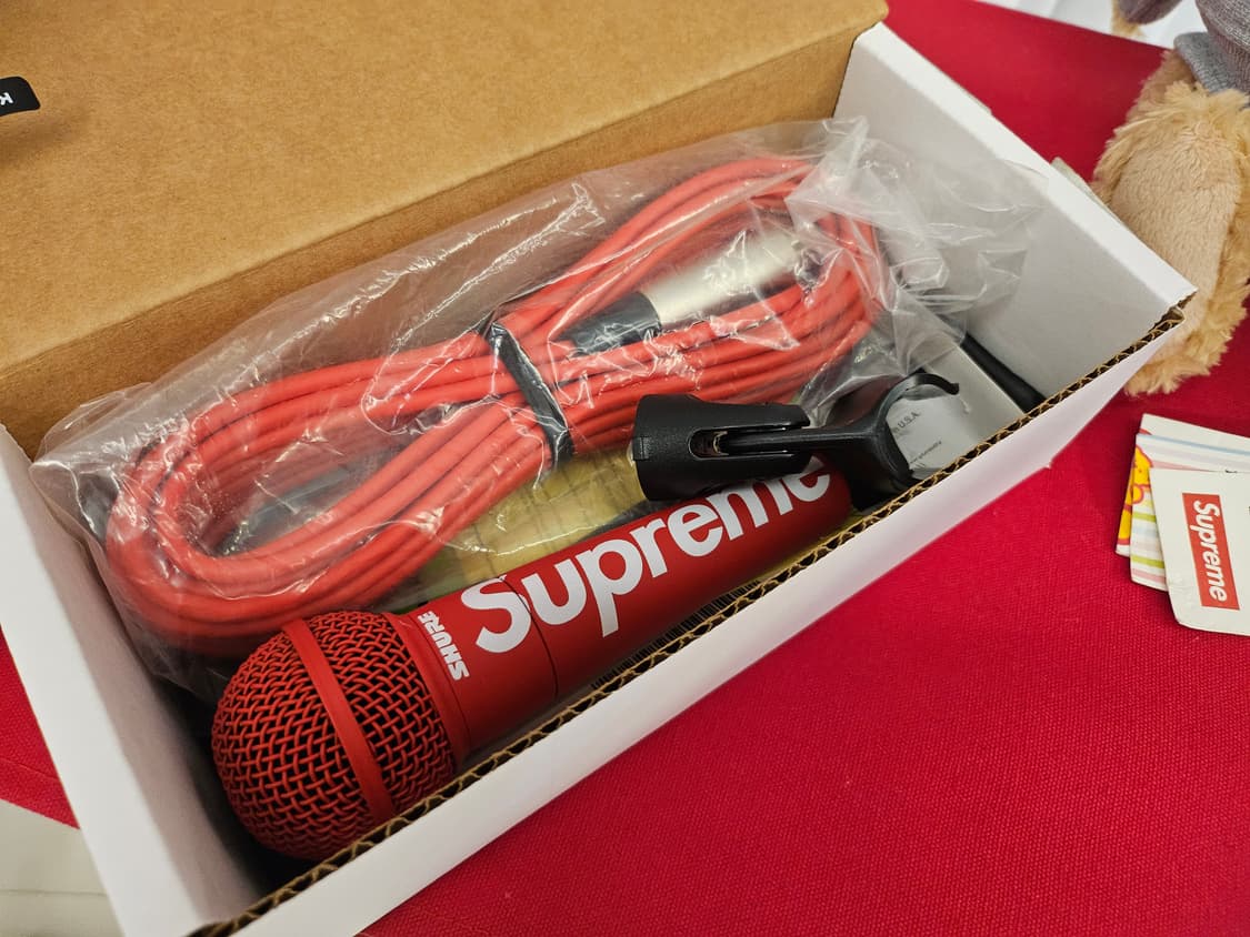 슈프림 슈어 보컬마이크 상품이미지2