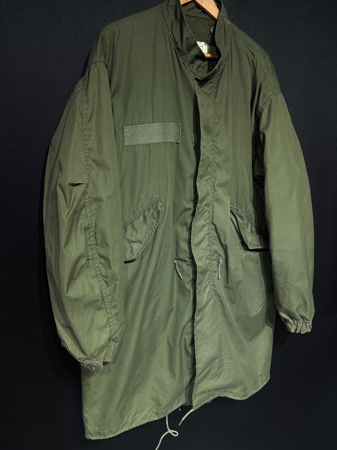 M-65 피쉬테일 개파카 스몰 상품이미지6