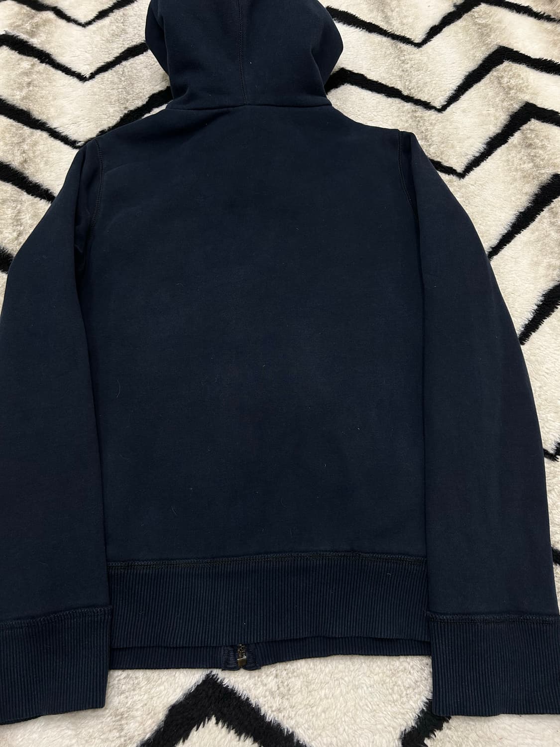 [XL]아베크롬비 스펠아웃 쉐르파 후드집업/네이비 상품이미지4