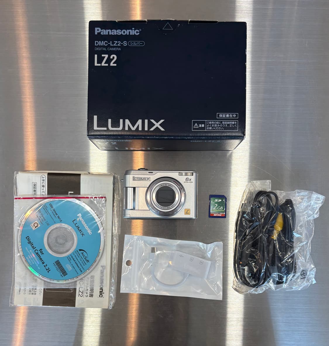 풀박)파나소닉 루믹스 DMC-LZ2 실버 빈티지디카 상품이미지2