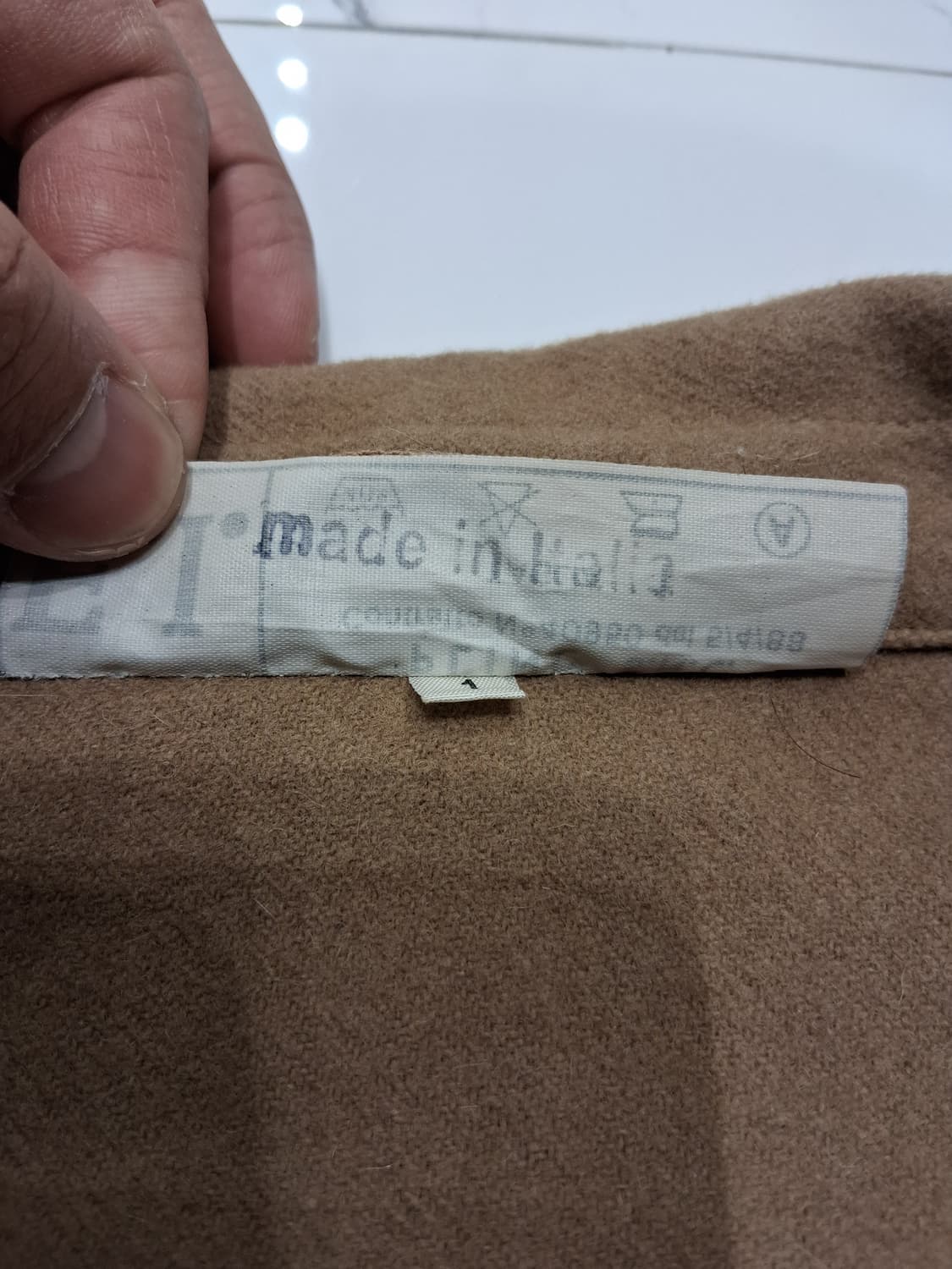 빈티지 이탈리아군 울셔츠자켓 상품이미지2