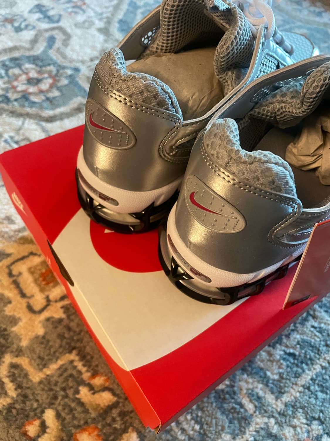 나이키 에어 줌 스피리돈 케이지 2 메탈릭 실버 (새제품,270) 상품이미지5