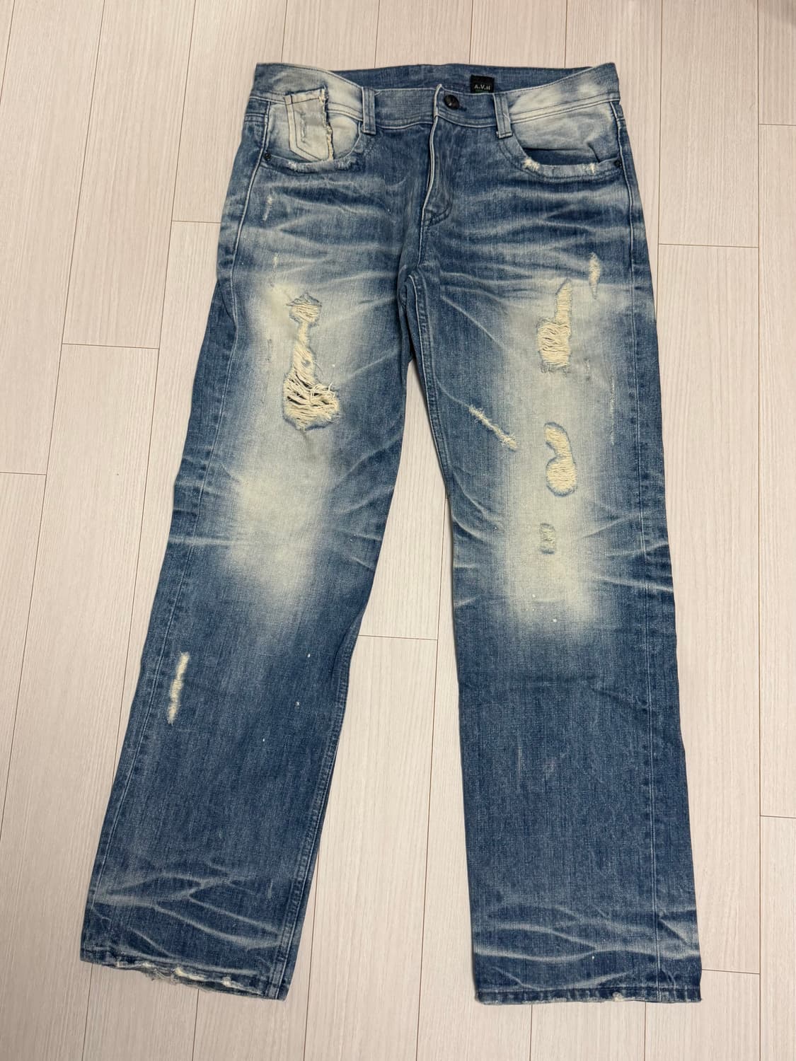 A.V.H costume washed denim pants L 상품이미지1