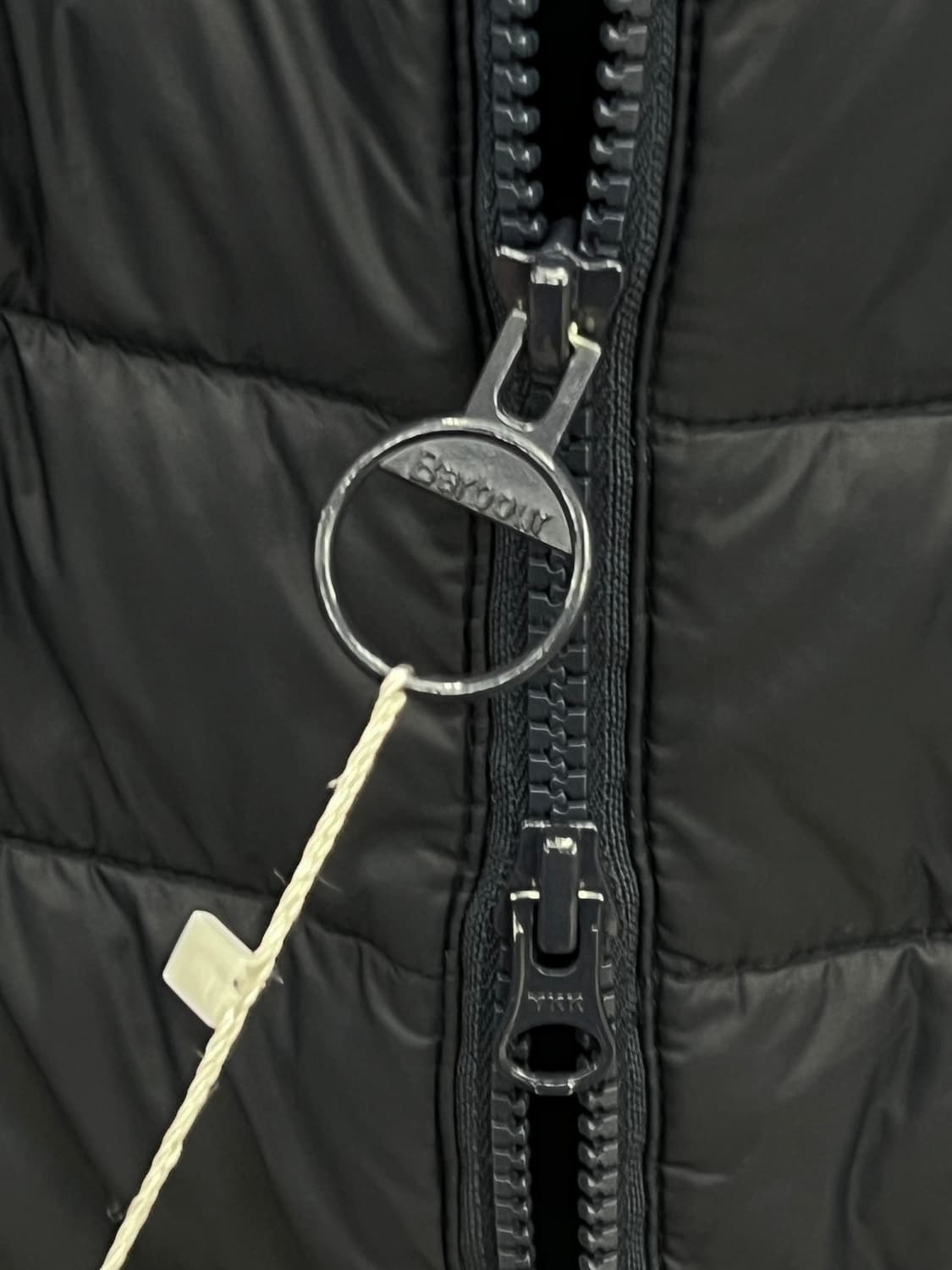 바버 브렛비 네이비 패딩 베스트 상품이미지5