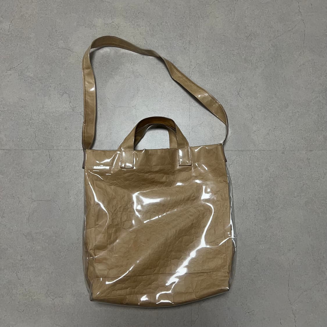 꼼데가르송 pvc 토트백 상품이미지2