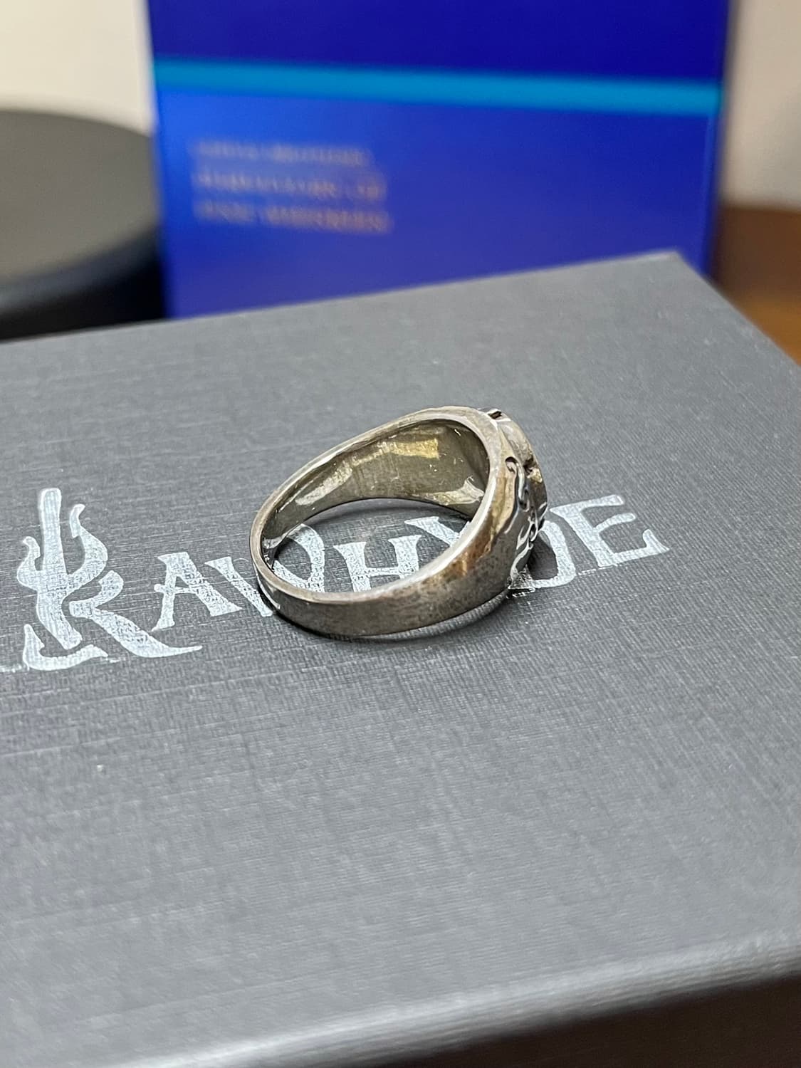 19-20호) 로우하이드 슈가스컬링 실버925 은반지 상품이미지3