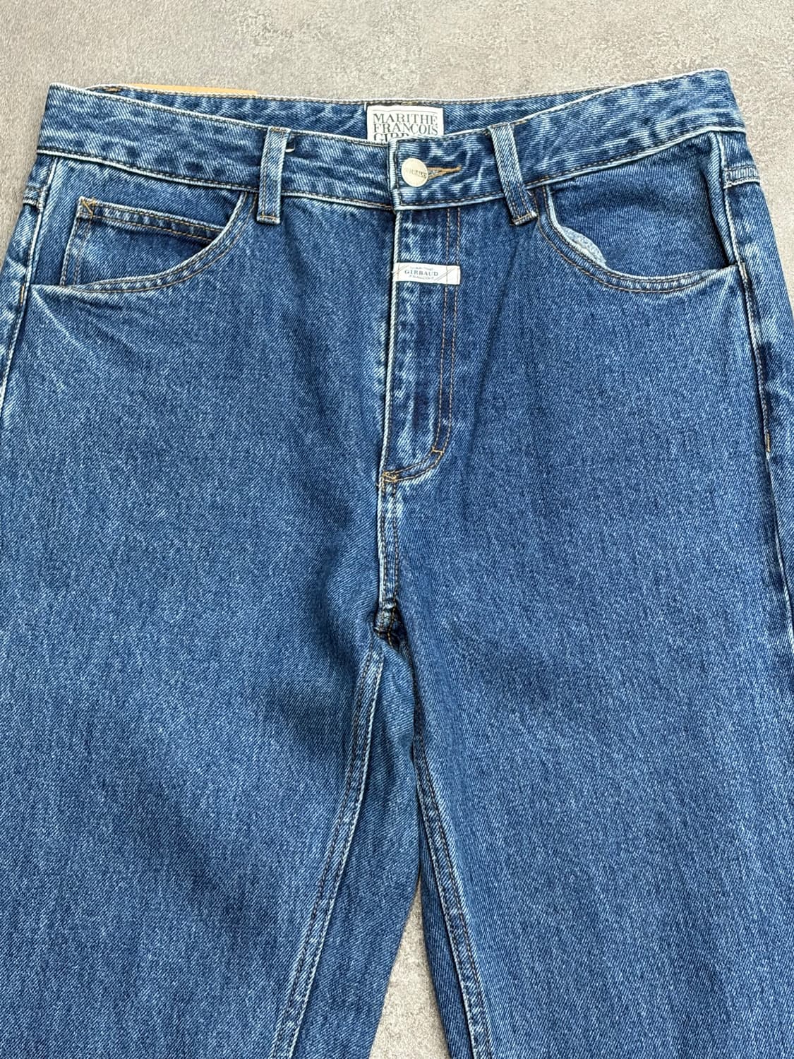 마리떼 프랑소와 지르보 클래식 와이드핏 데님 팬츠 상품이미지4