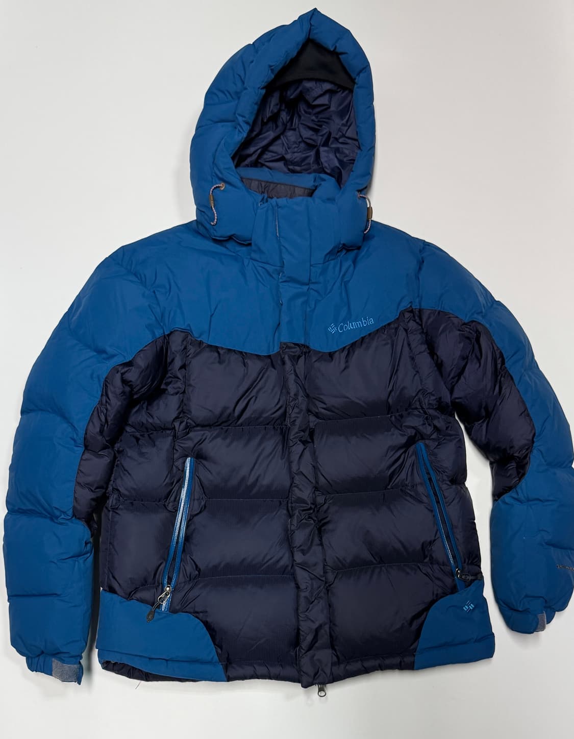 컬럼비아 옴니히트 구스다운 발열 후드 패딩 L 상품이미지1