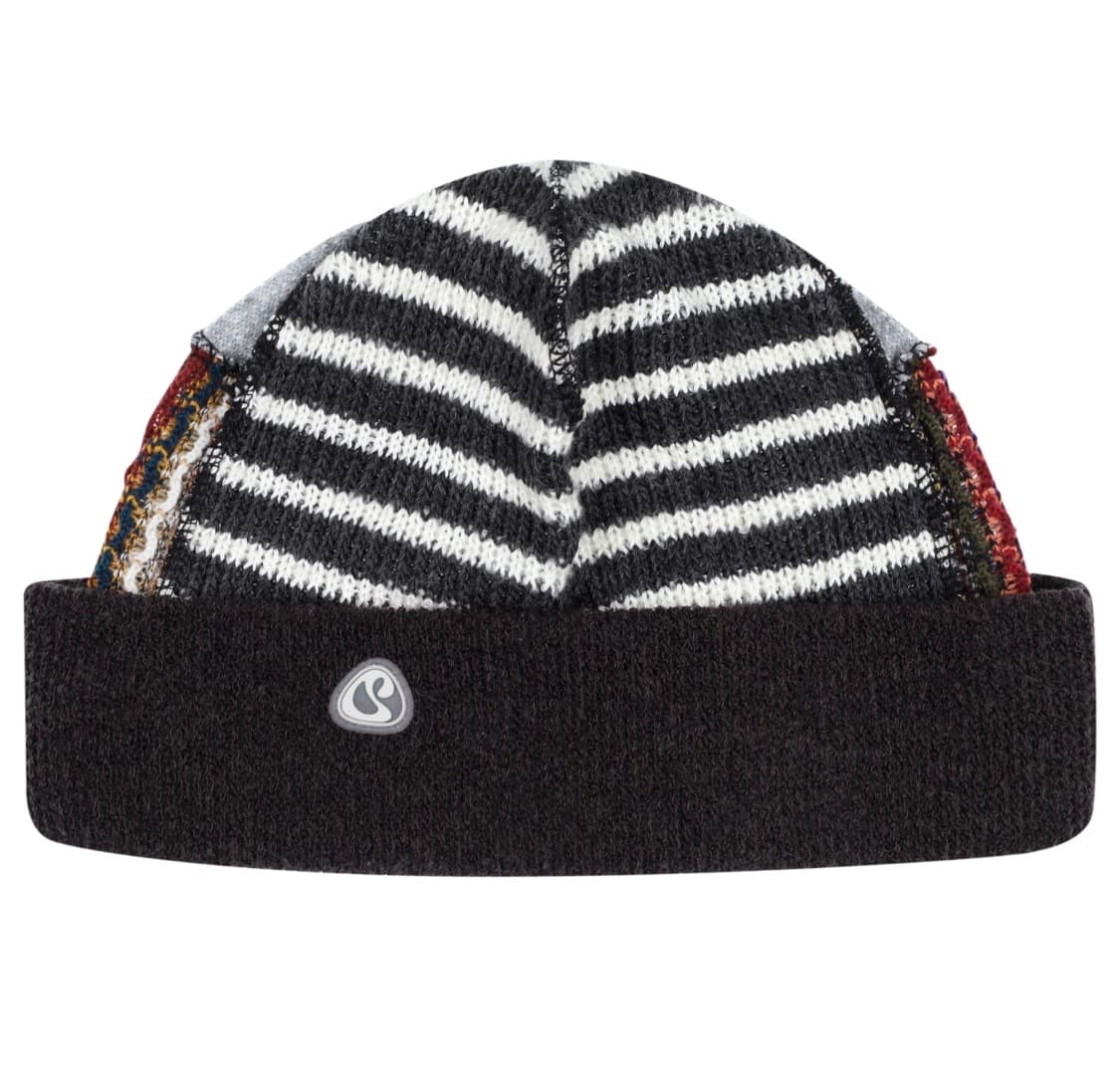 코이세이오 패치워크 비니 브라운 상품이미지1