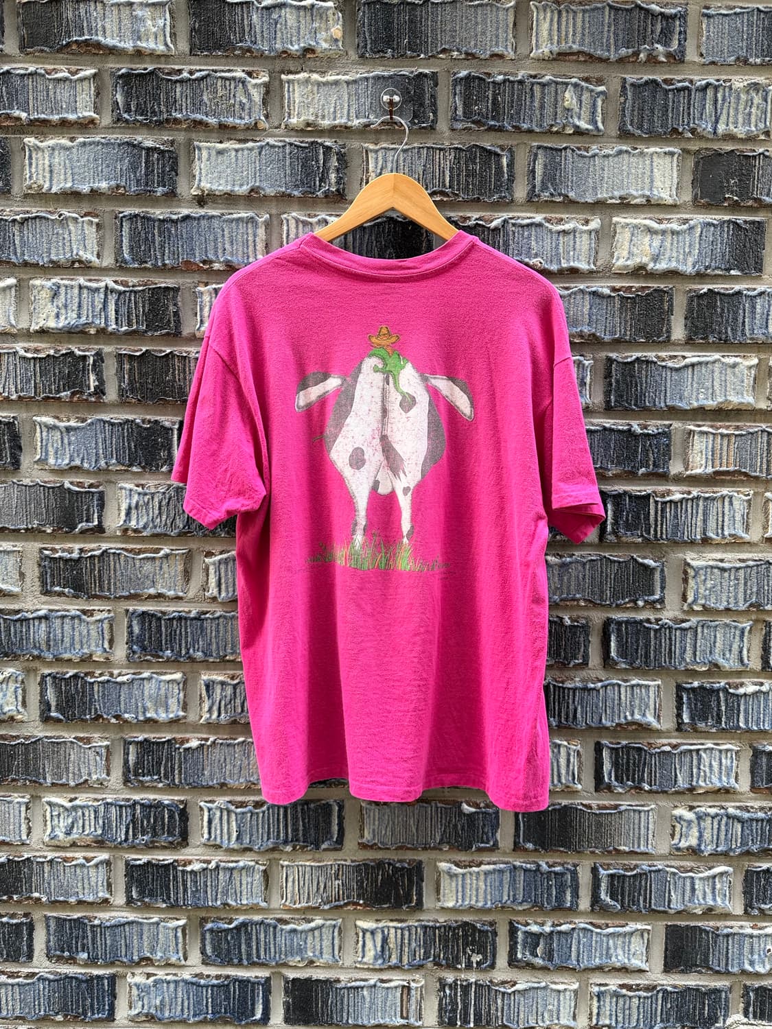 92년도 싱글스티치 COW 반팔티 상품이미지2