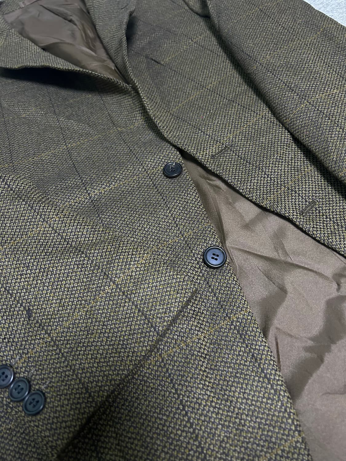 ROOTS 캐시미어함유 하운드투스 블레이저 105 상품이미지2