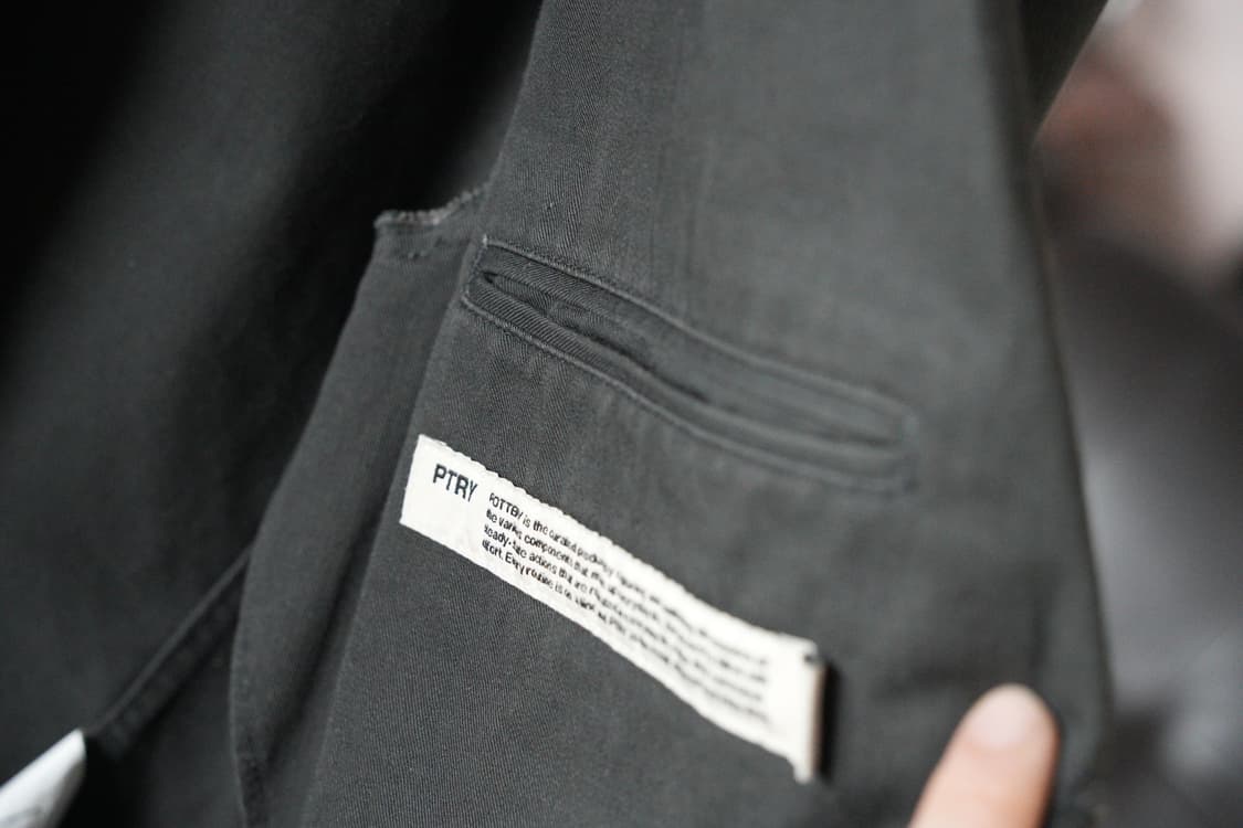 포터리/ 카야누 코튼 스포츠 셋업, 차콜, 3사이즈 상품이미지4