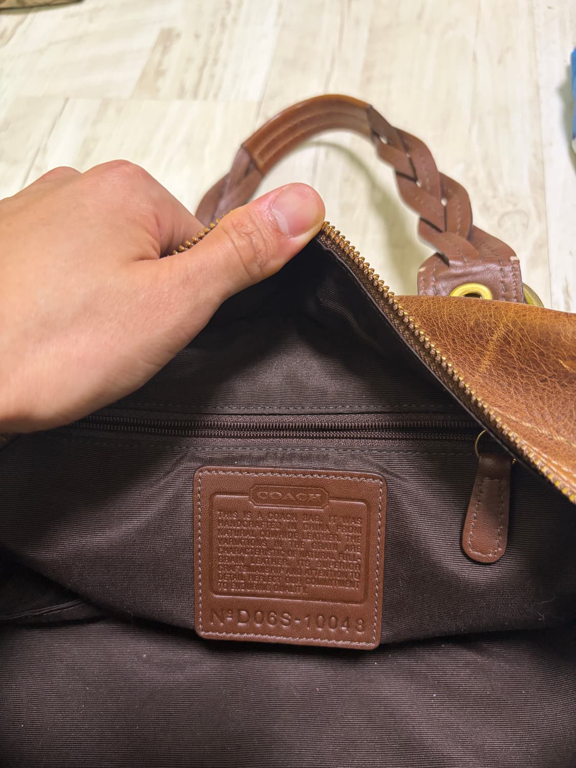 [OS] Vintage Coach SoHo MIA Tobacco Brow 상품이미지9
