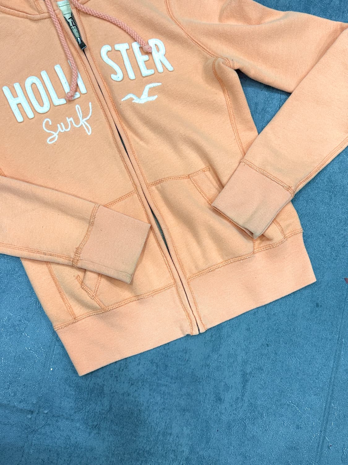 홀리스터 후드집업 살구 상품이미지2