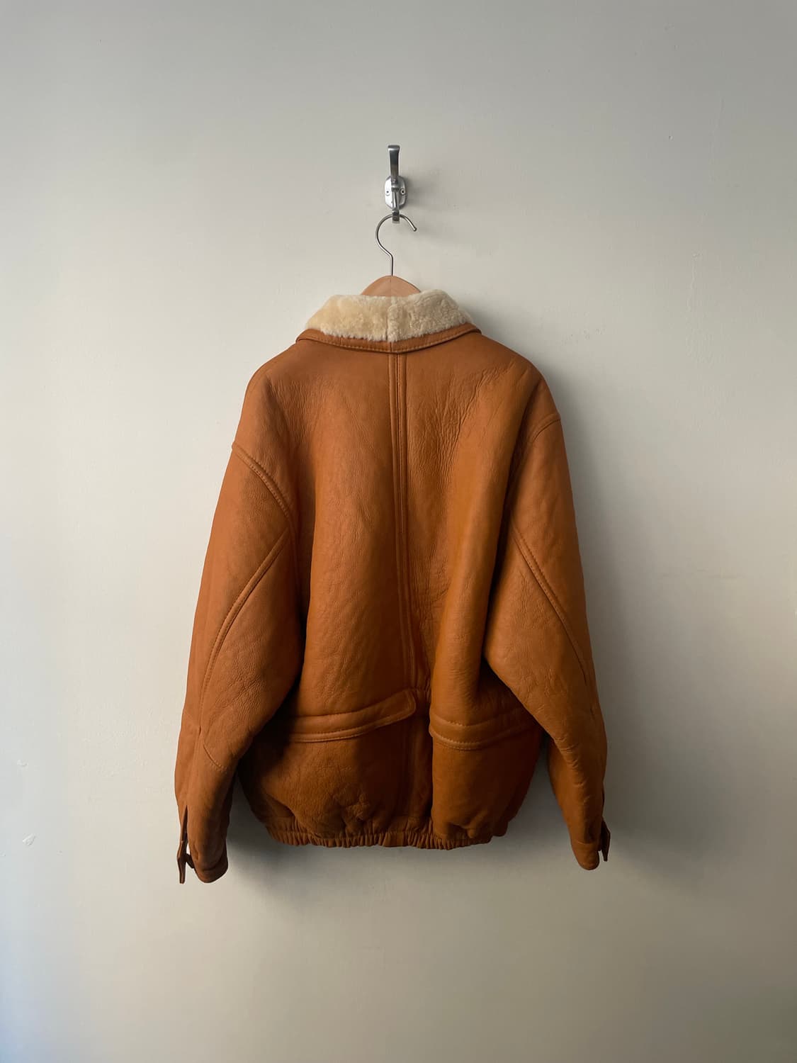 vintage European shearling leather jk 상품이미지2