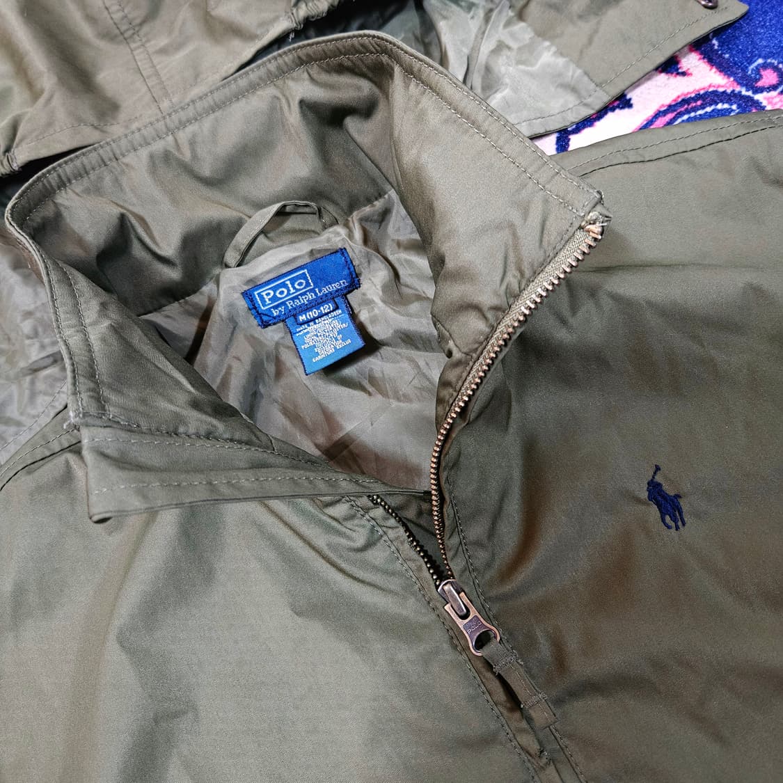 폴로랄프로렌 바람막이 올리브 블루종 자켓  상품이미지6