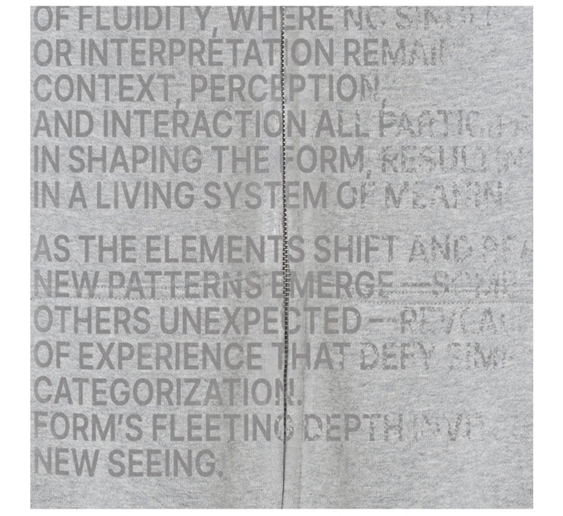 밀로아카이브 네오 서브타이틀 후디집업 상품이미지4