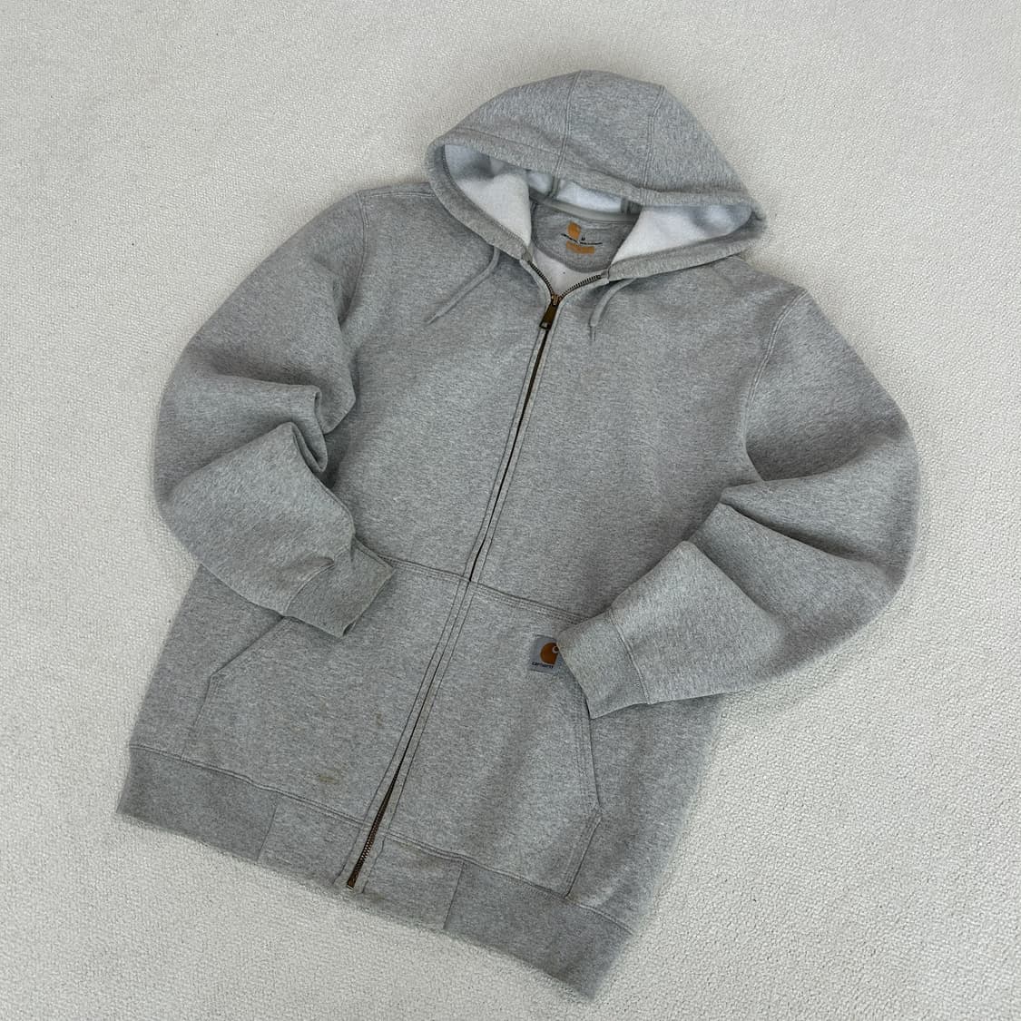 칼하트 회색 후드 집업 m 상품이미지1