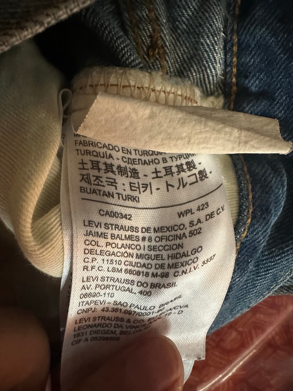 리바이스 lvc 55501-0058 런어웨이 34/32 상품이미지7