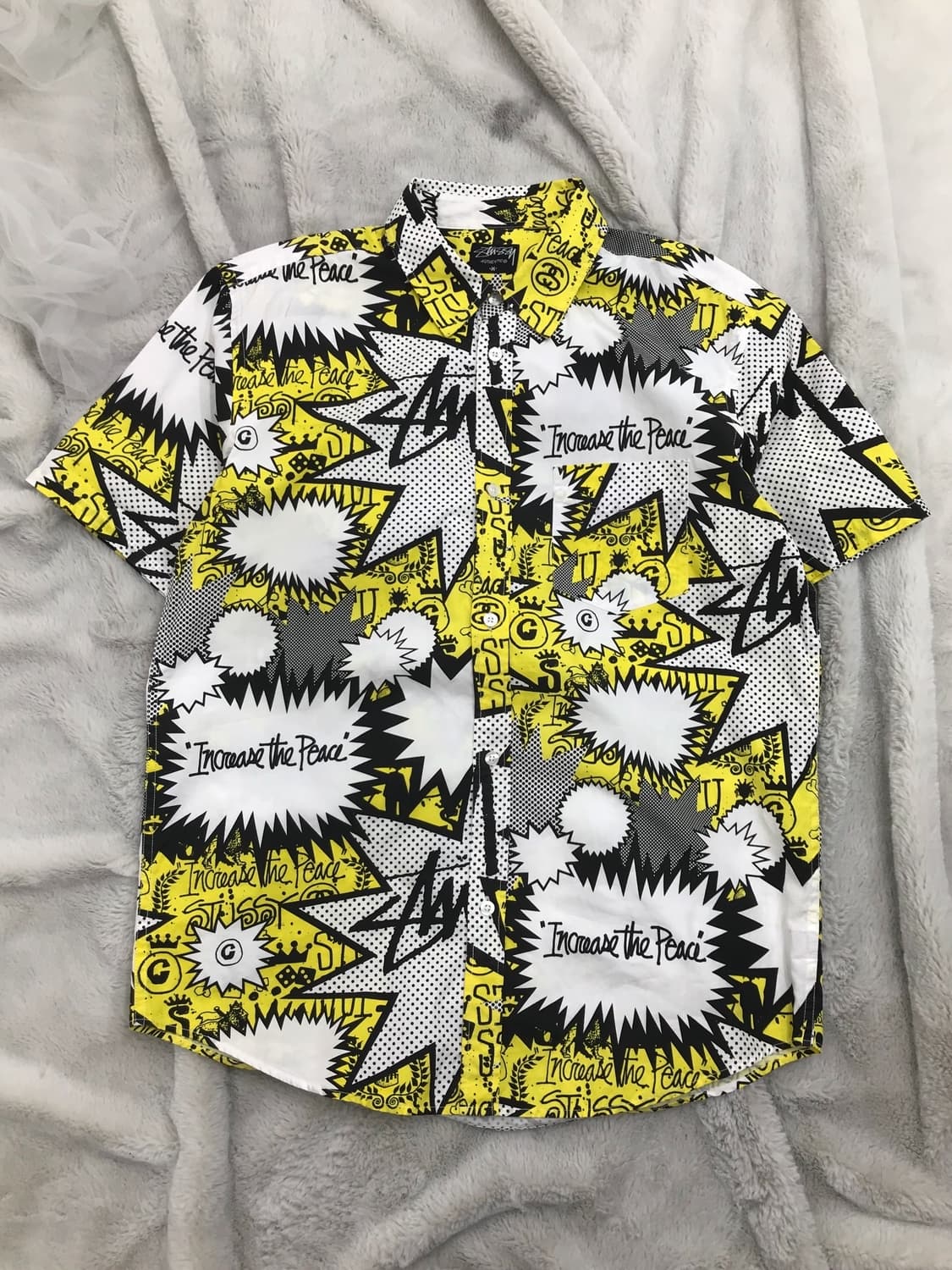 < Stussy 00s Multi Pattern Shirt ! > 상품이미지8