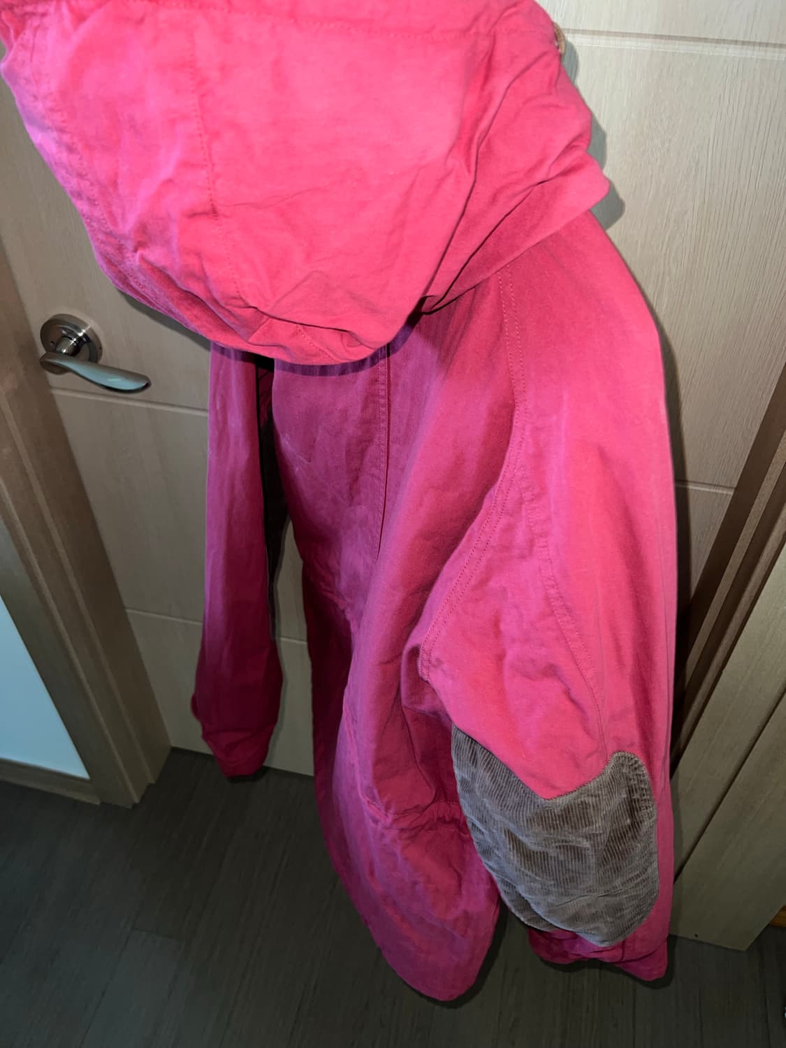 라이풀 12fw 헤링본 자켓 와인 L사이즈 상품이미지1