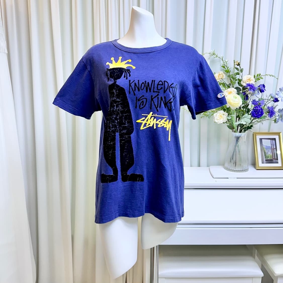 STUSSY×Champion Limited Edition T-shirt 상품이미지1