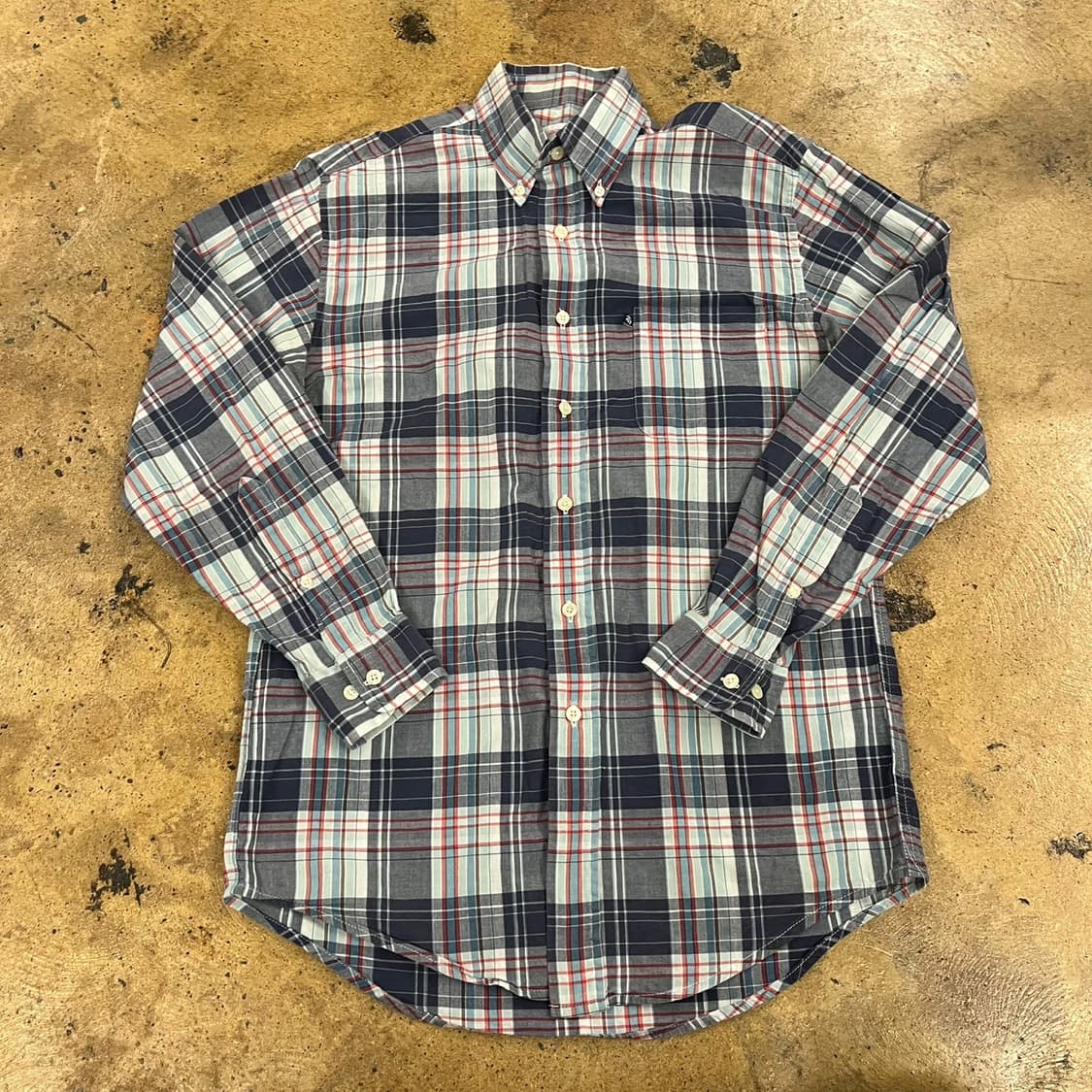 [정품/S] 브룩스 브라더스 체크 셔츠 남방 b18 상품이미지2