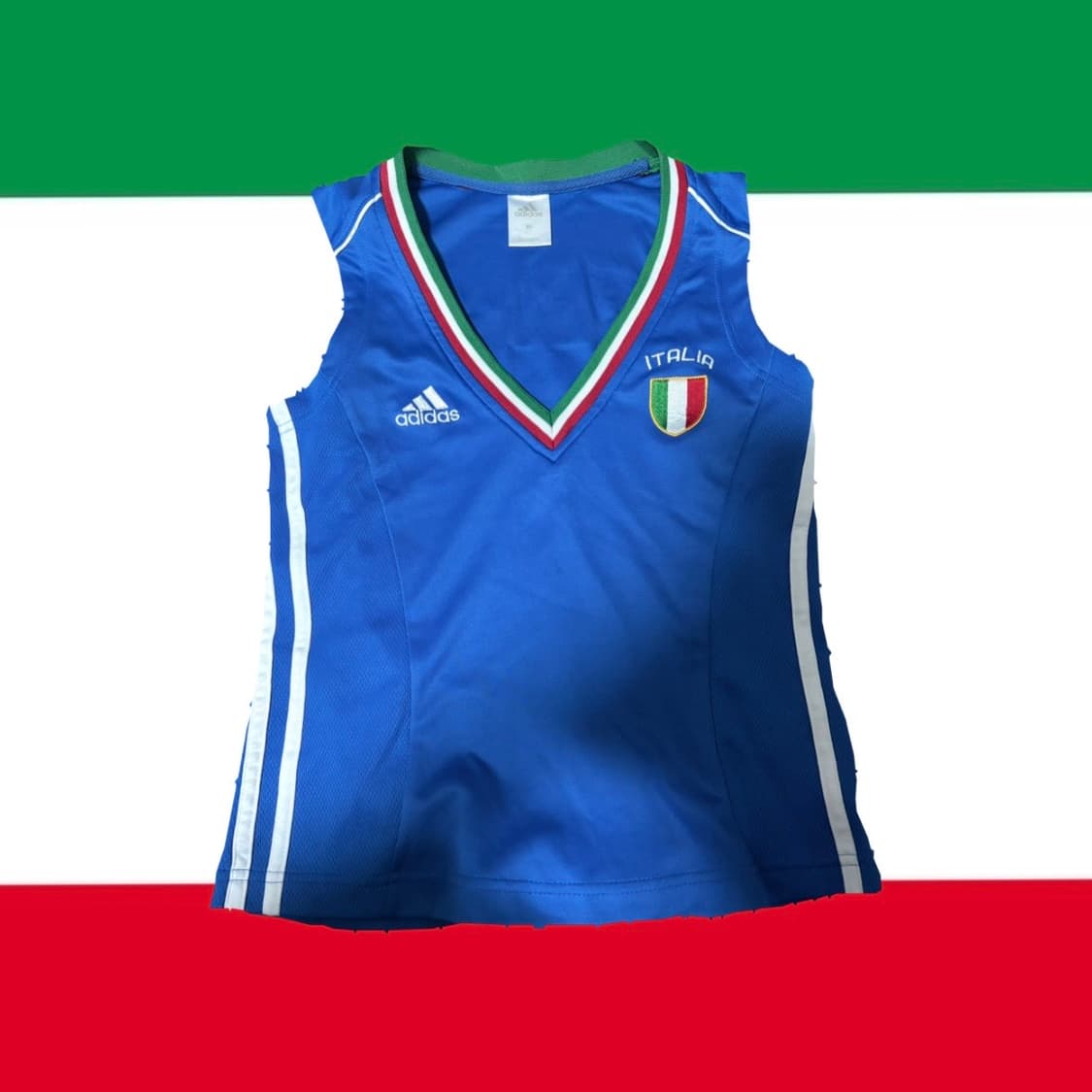 아디다스 빈티지 이탈리아 슬리브리스 유니폼 상품이미지1