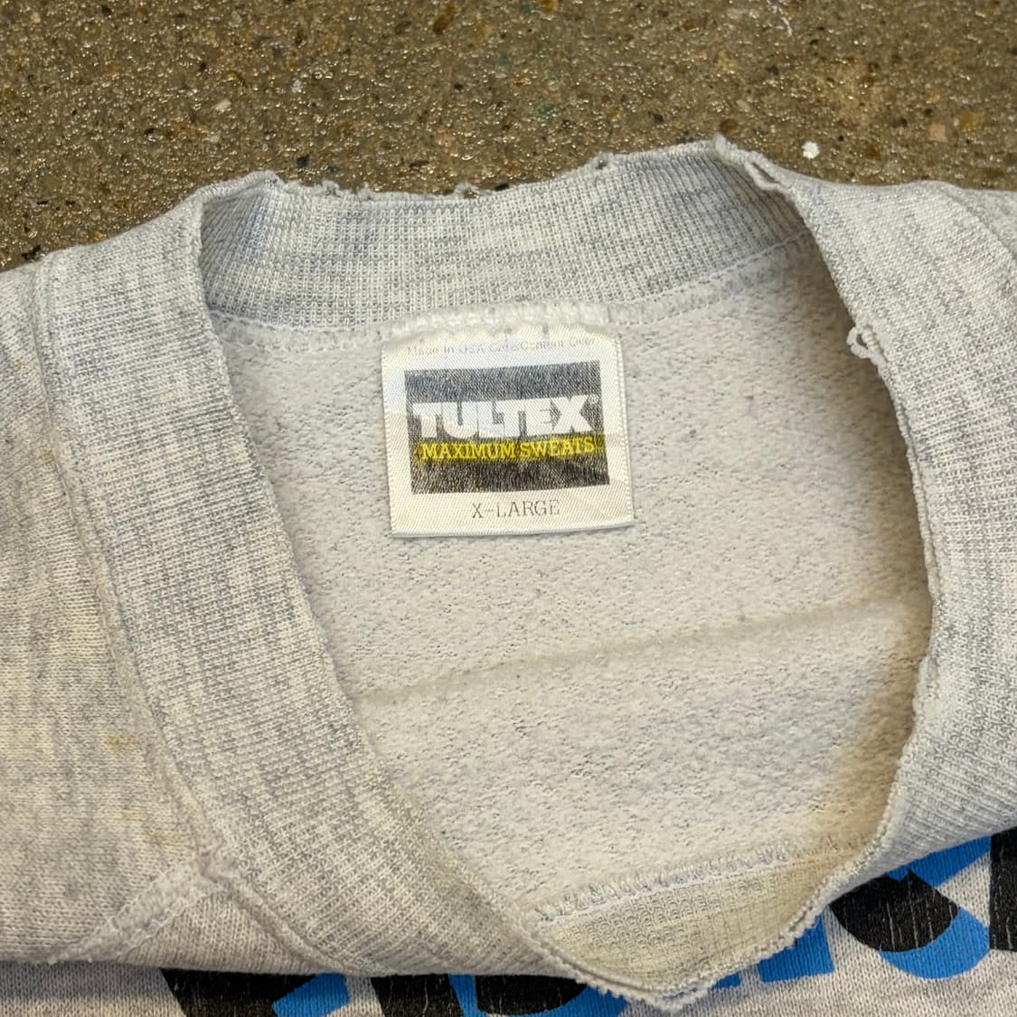 90s USA 미국 빈티지 툴텍스 피셔맨 맨투맨 상품이미지5