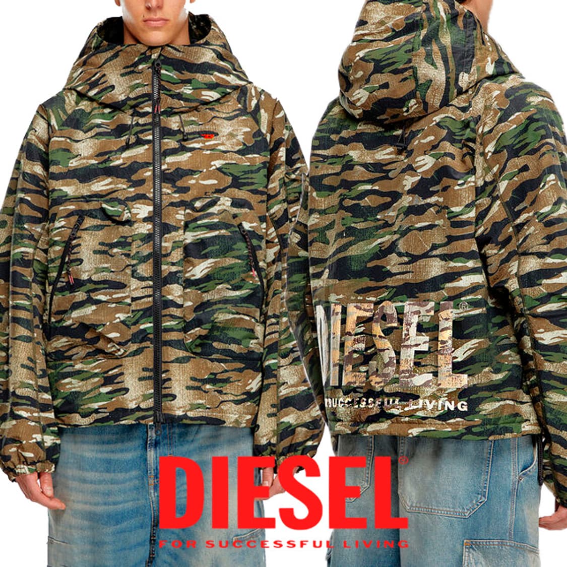 디젤/D로고 윈드자켓 경량패딩 상품이미지9