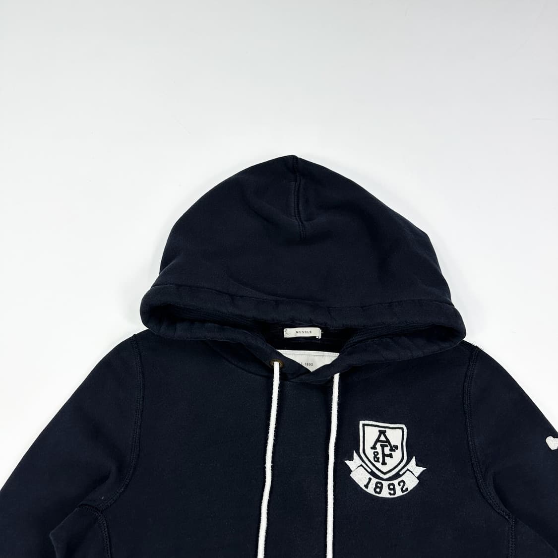 아베크롬비 og y2k 여성 베이직 후드티 네이비 여성S 상품이미지2