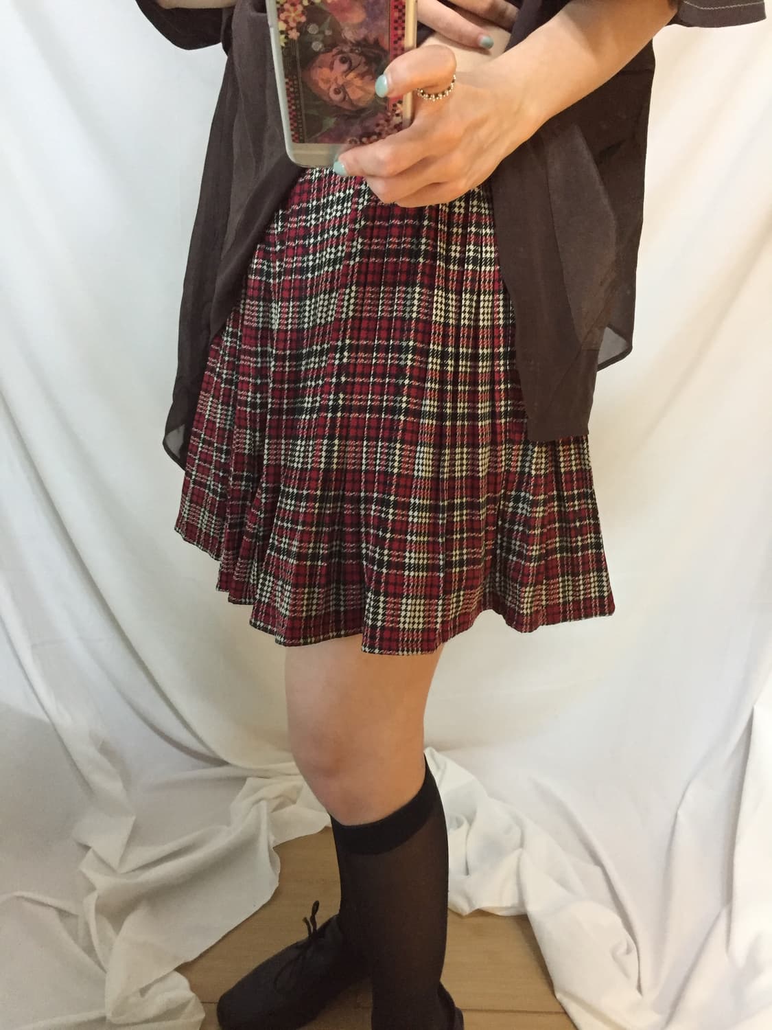 체크 반바지 상품이미지4