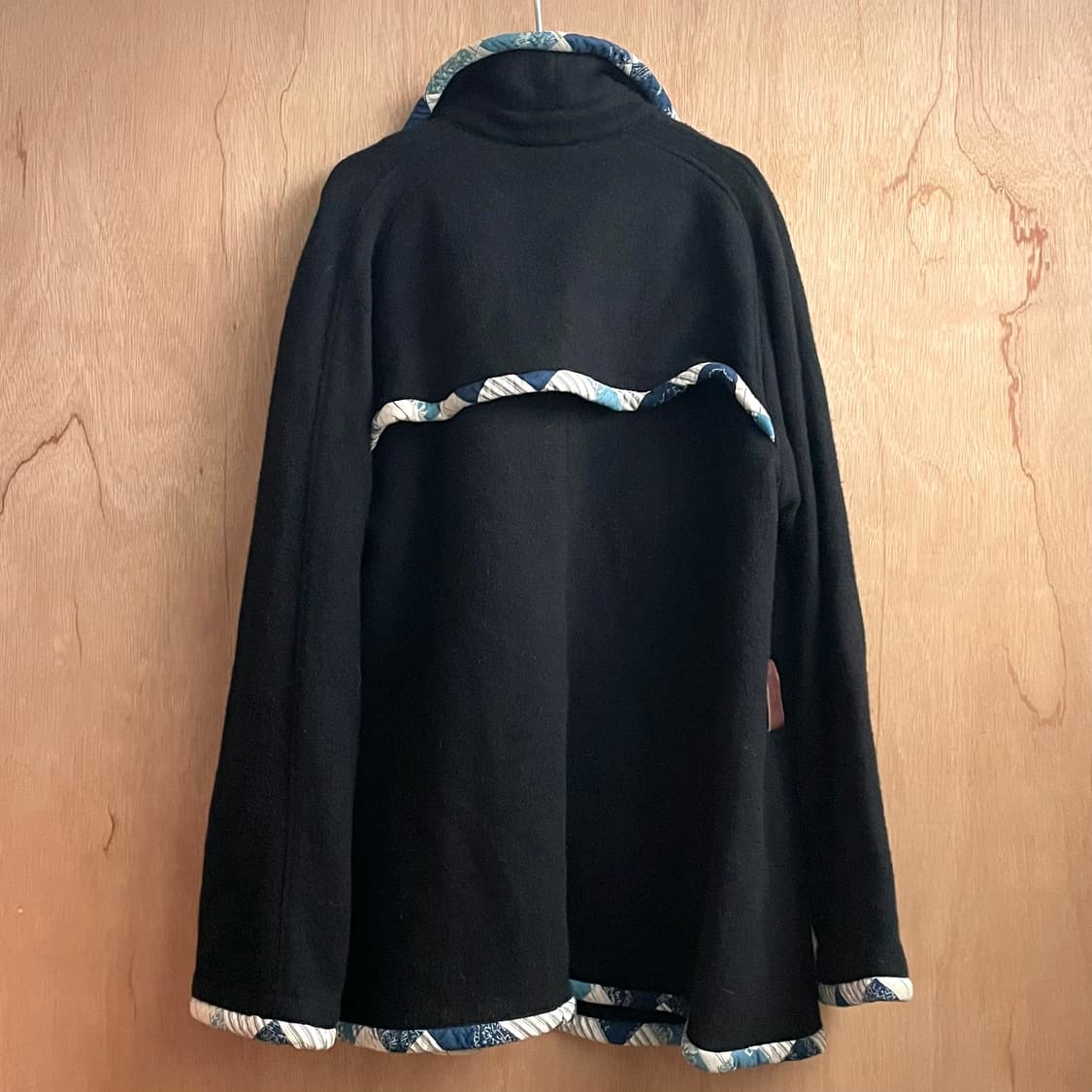 캐피탈 파이핑 울 코트 상품이미지2