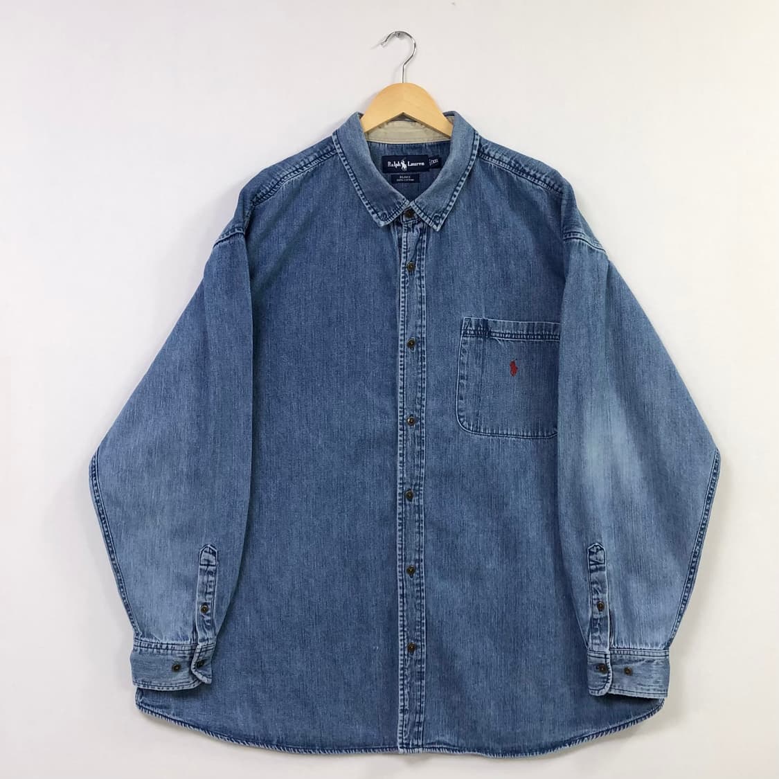 Xxl 폴로 데님 빅셔츠 상품이미지2